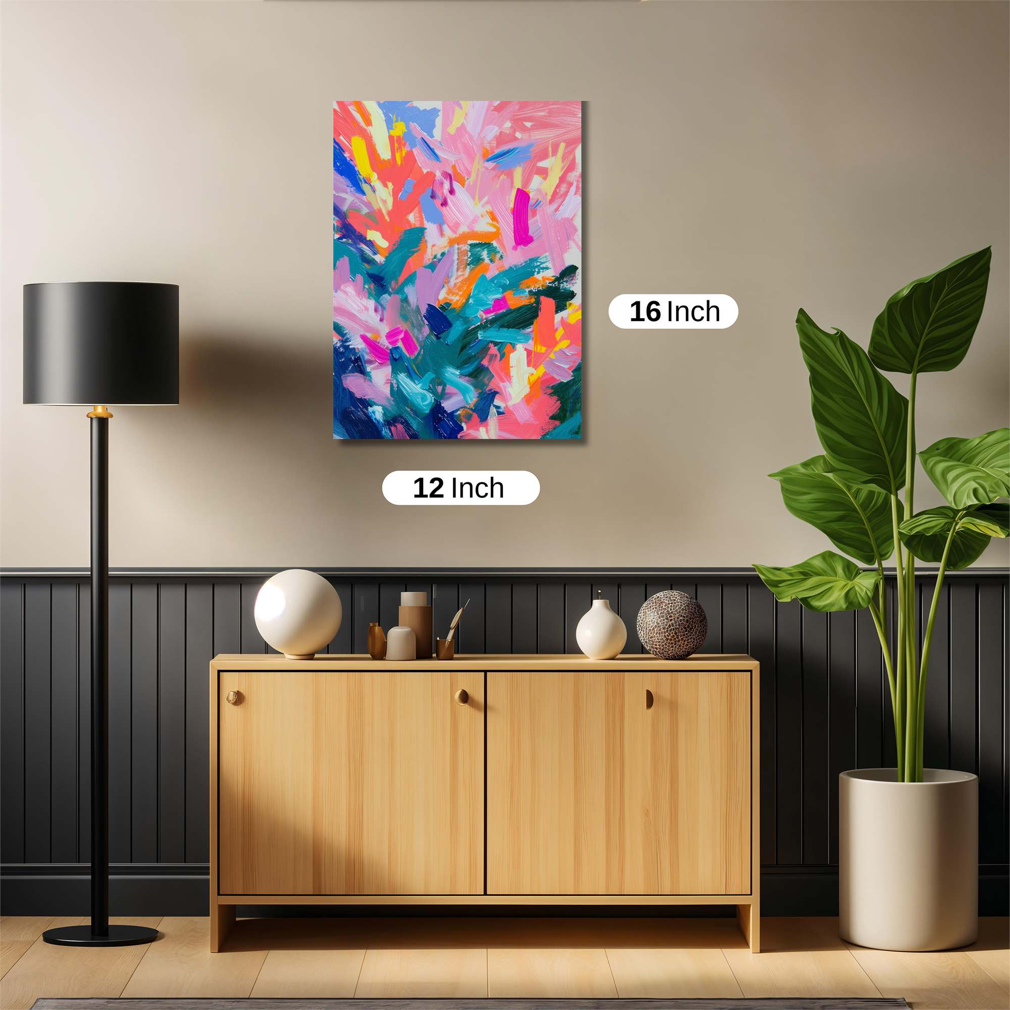 Colorful Euphoria Safe Wall Magnetic / M