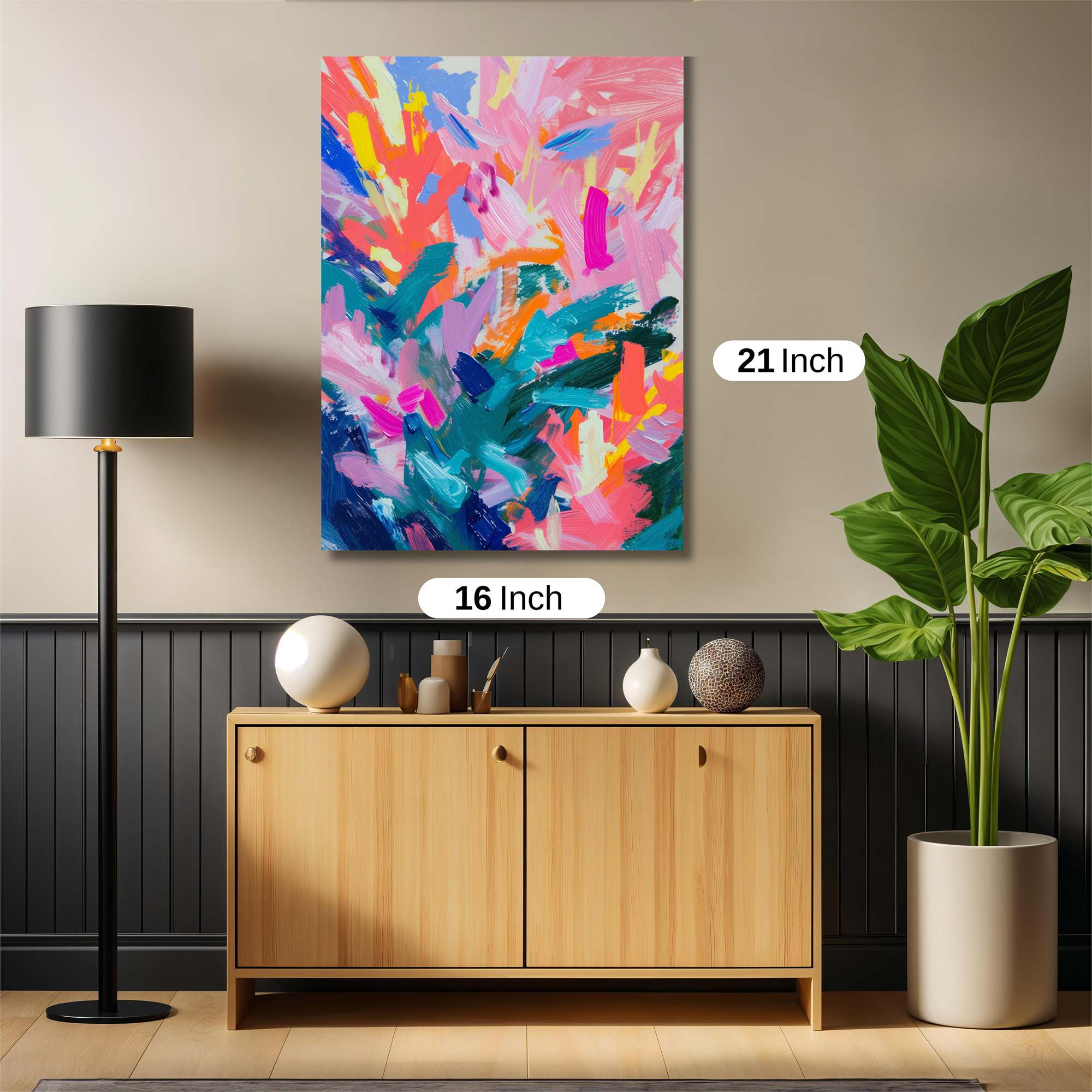 Colorful Euphoria Safe Wall Magnetic / M