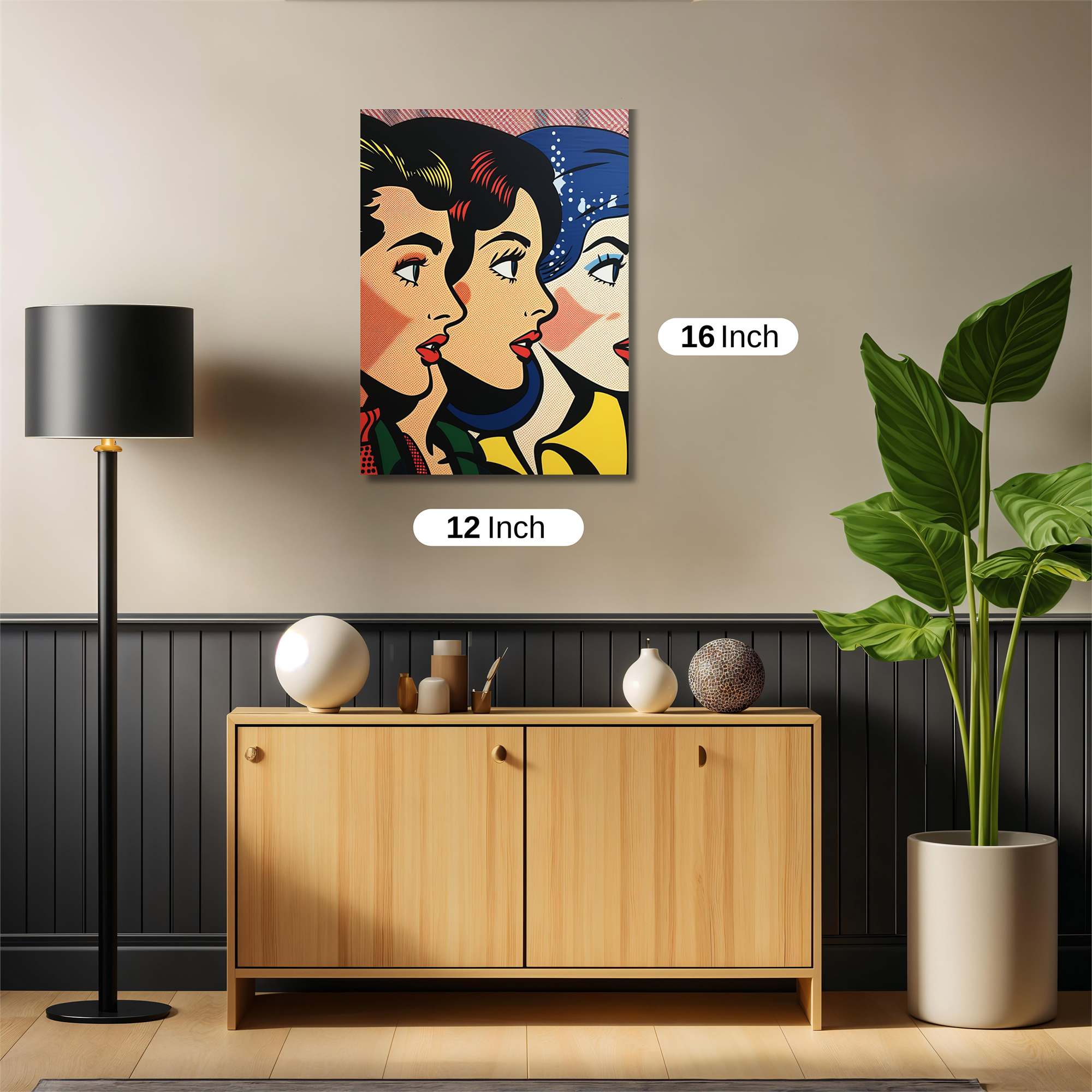 Trio Intrigue Safe Wall Magnetic / M