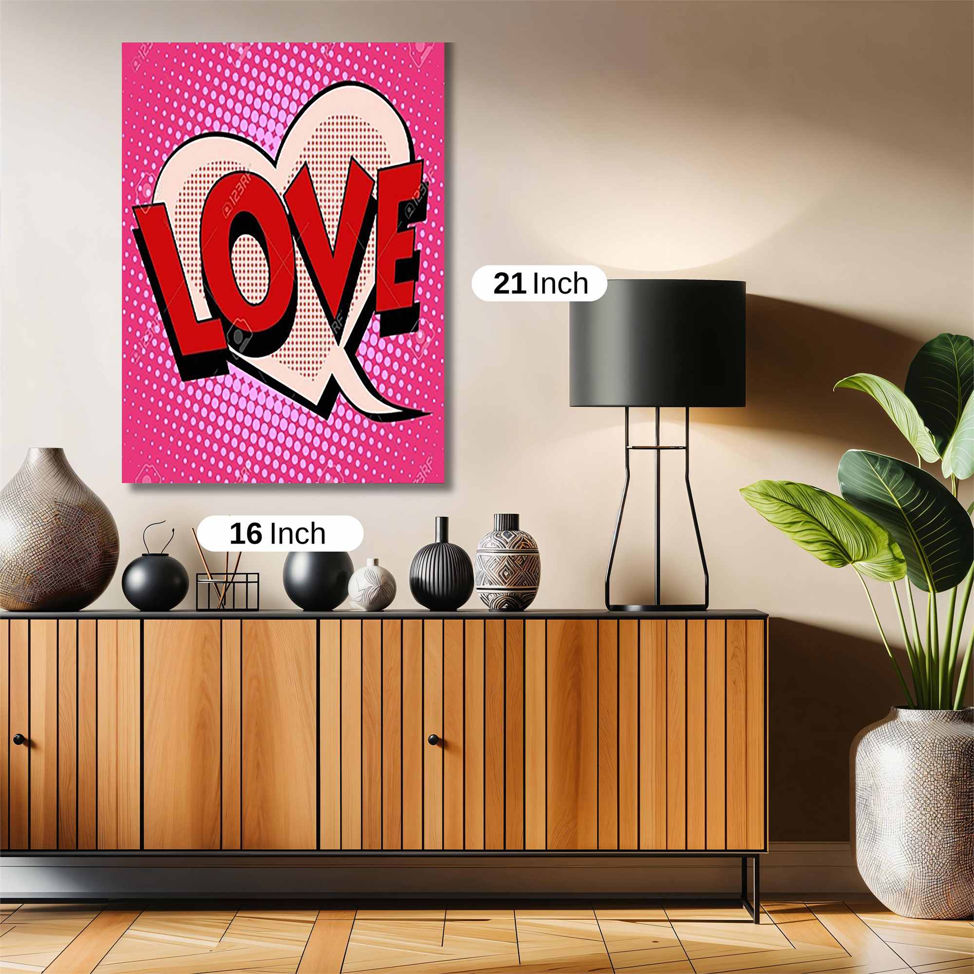 Love Burst Safe Wall Magnetic / M