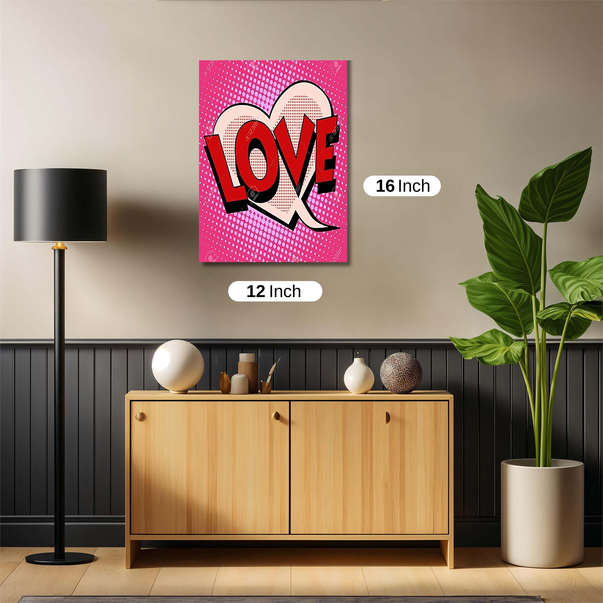 Love Burst Safe Wall Magnetic / M
