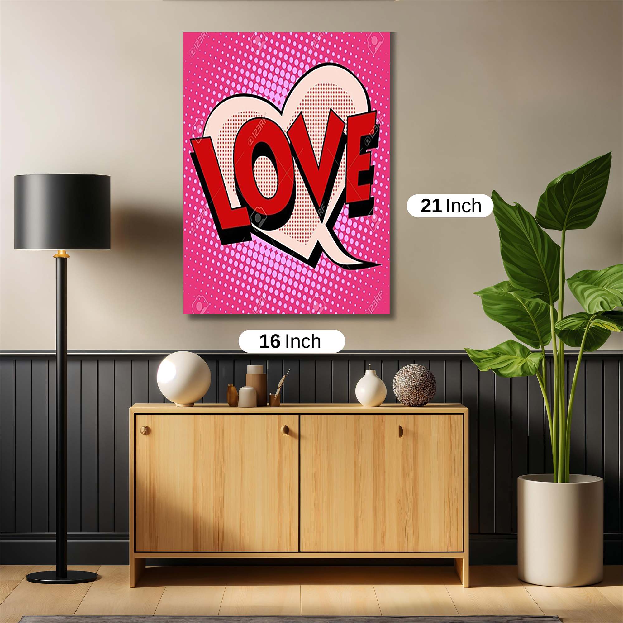 Love Burst Safe Wall Magnetic / M