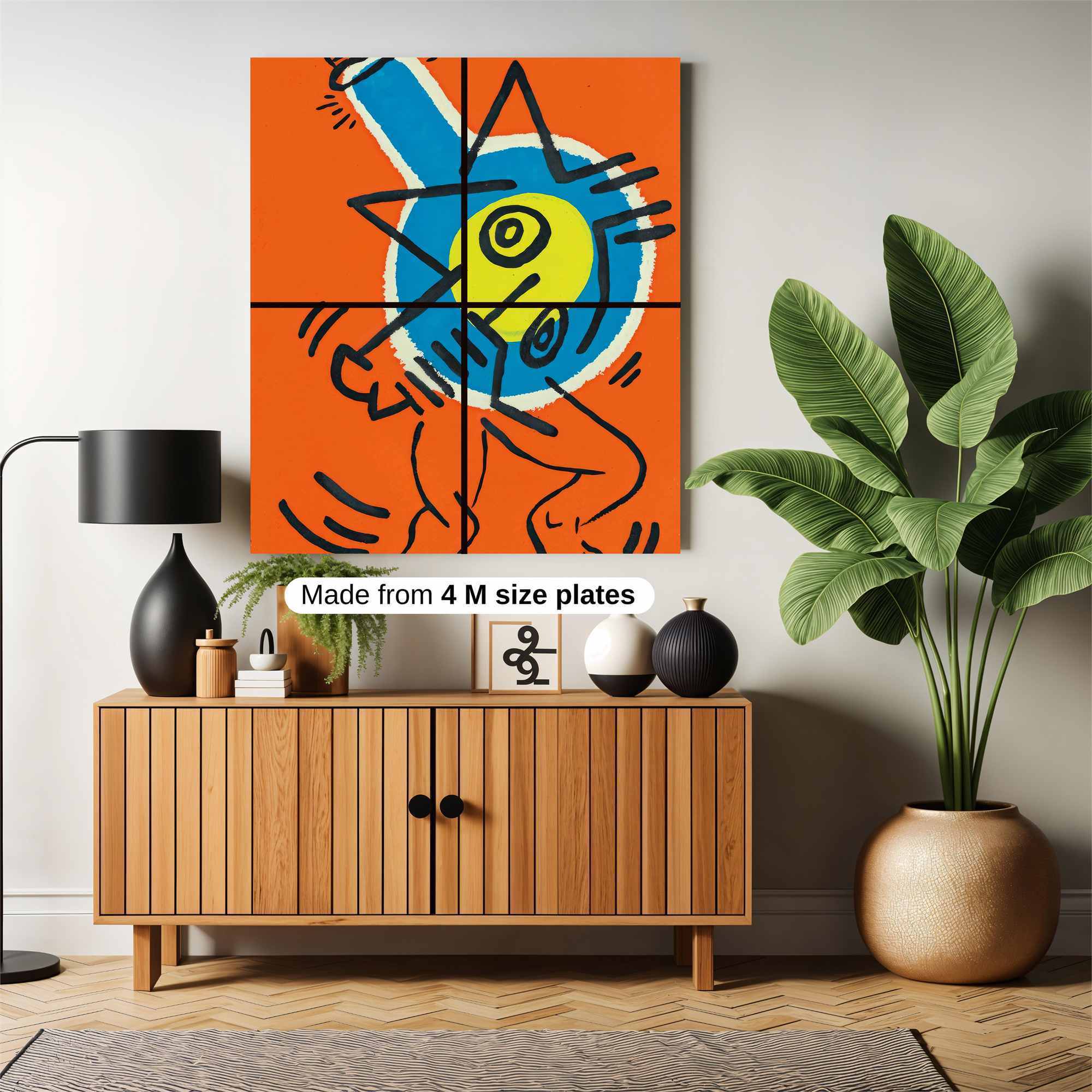 Haring's Joy Safe Wall Magnetic / M