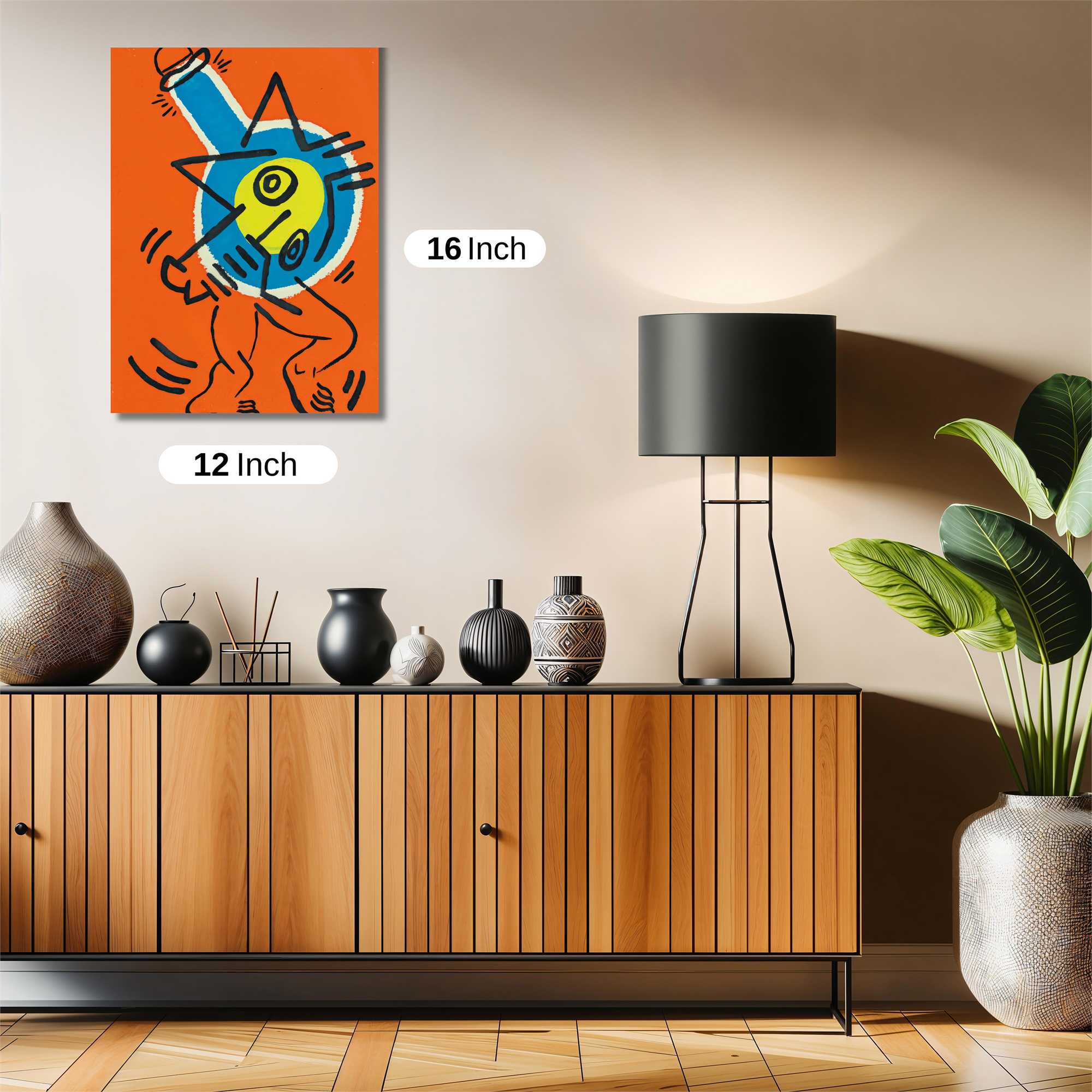 Haring's Joy Safe Wall Magnetic / M