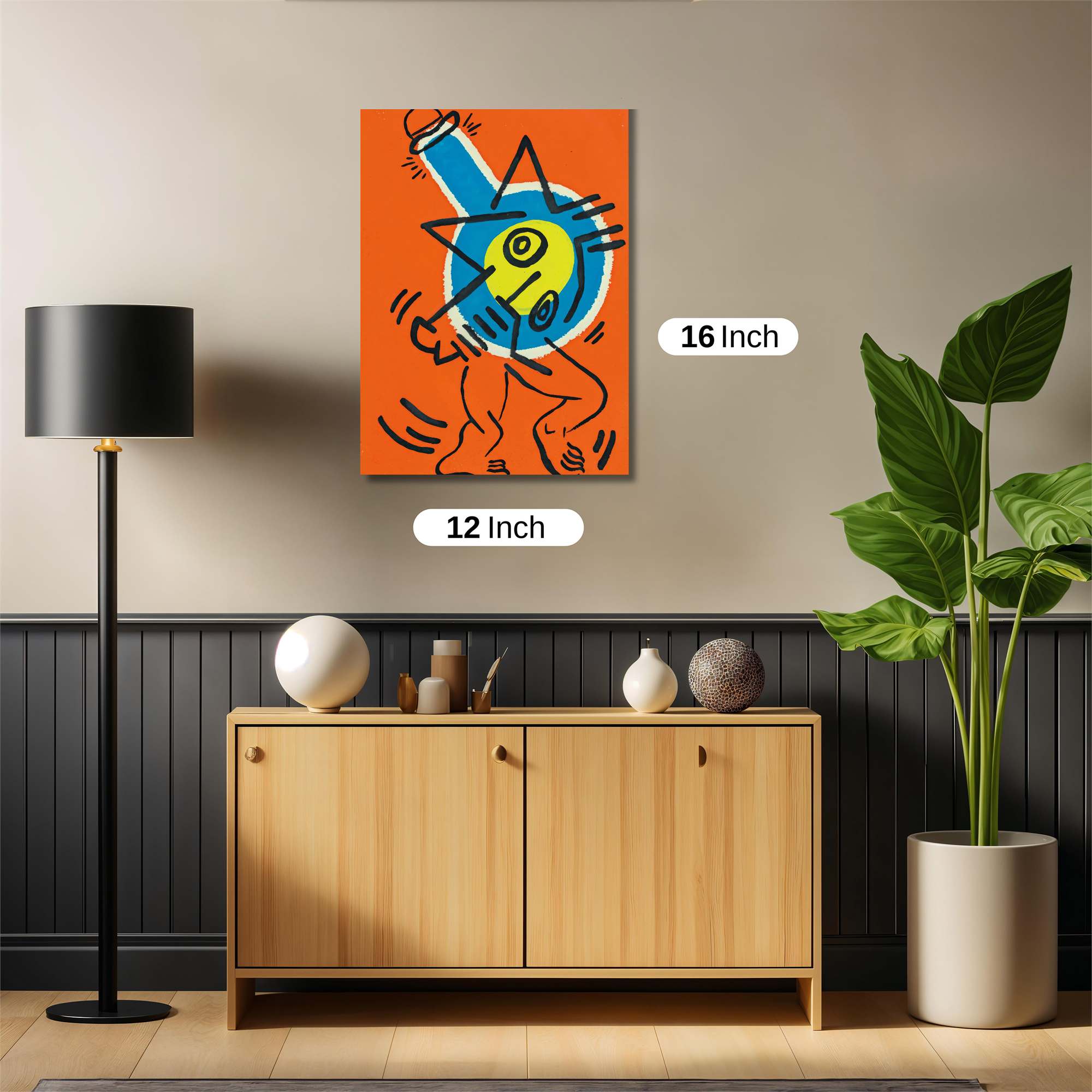 Haring's Joy Safe Wall Magnetic / M