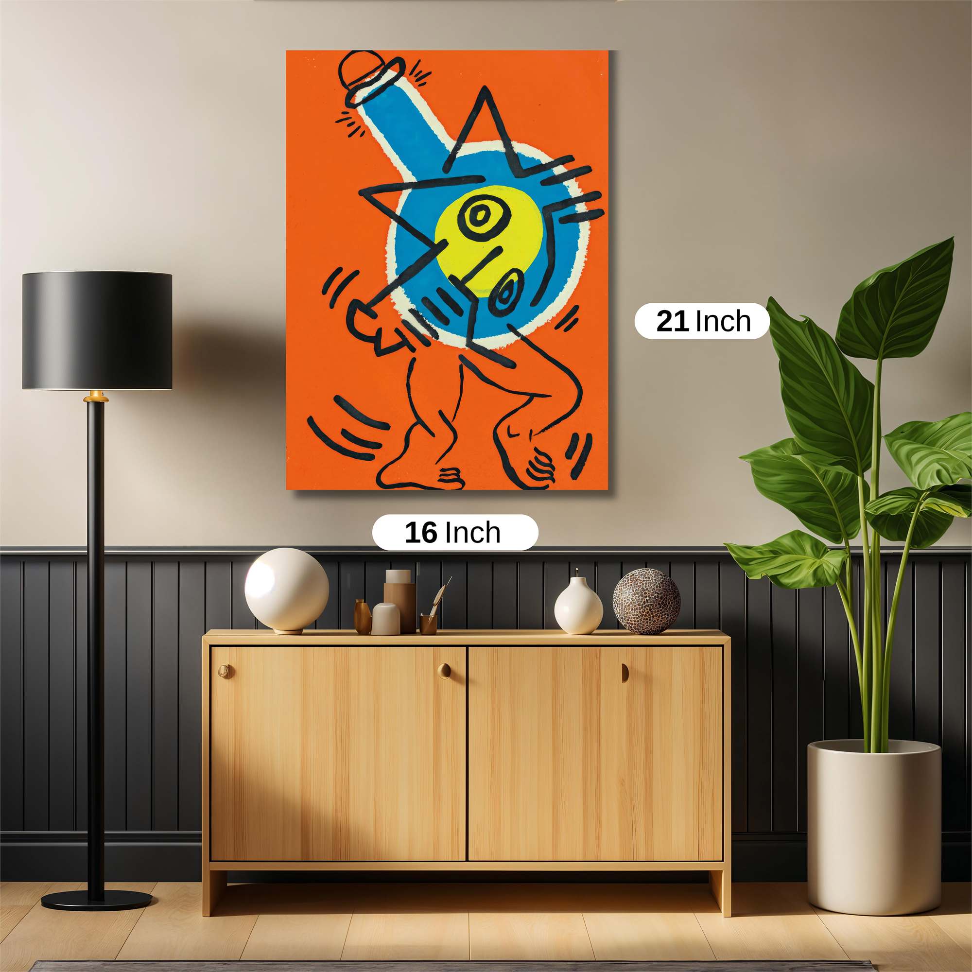 Haring's Joy Safe Wall Magnetic / M