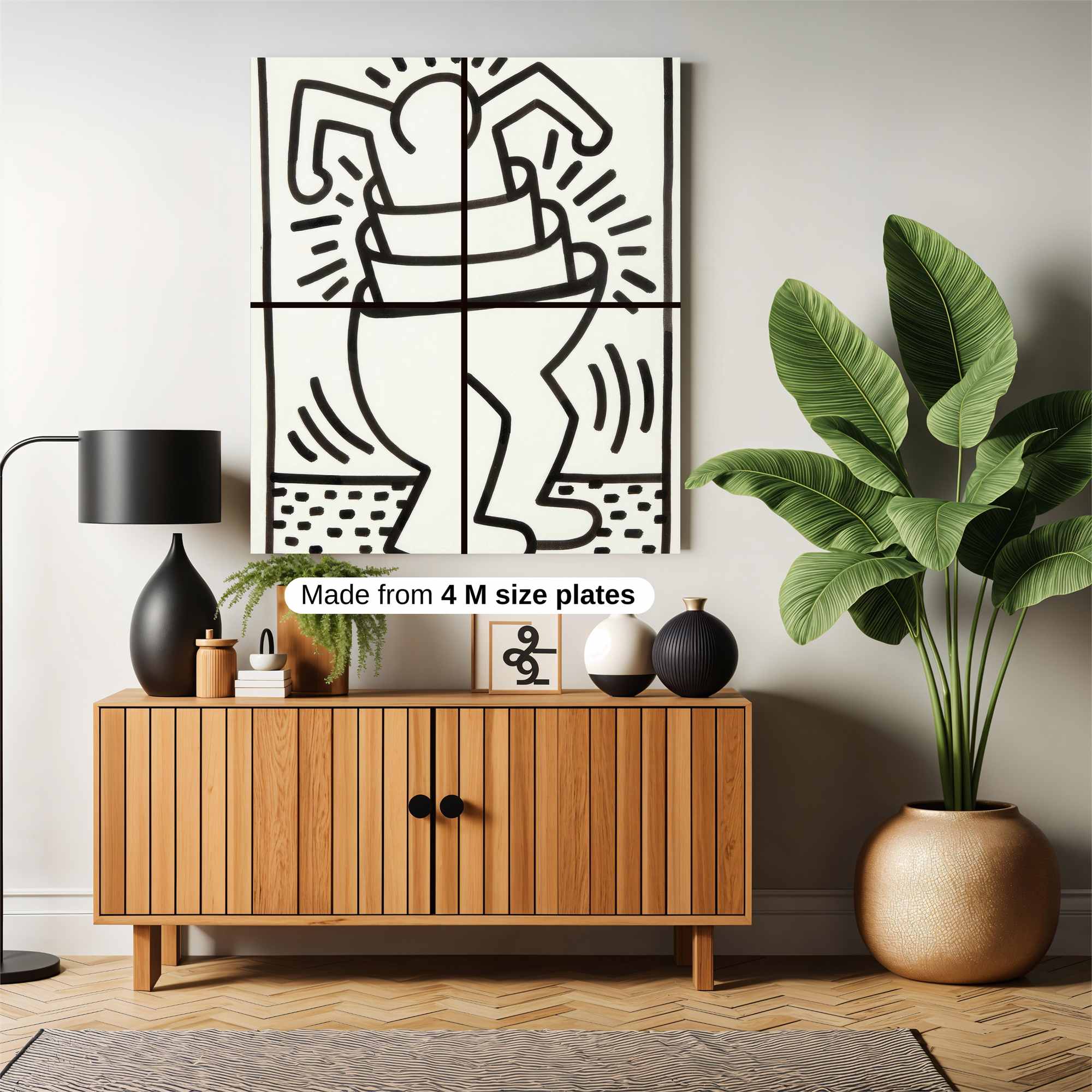 Haring Joy Safe Wall Magnetic / M