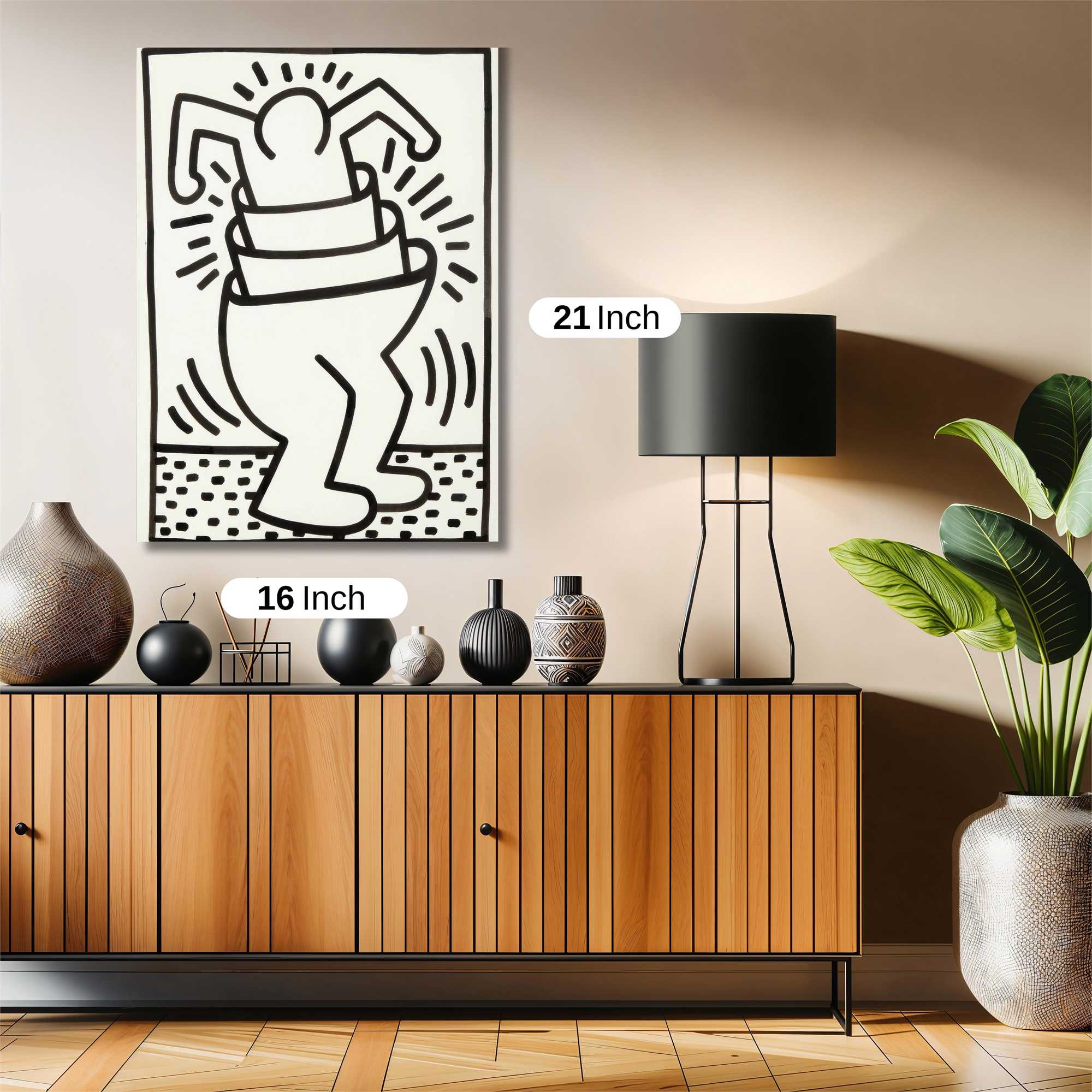 Haring Joy Safe Wall Magnetic / M