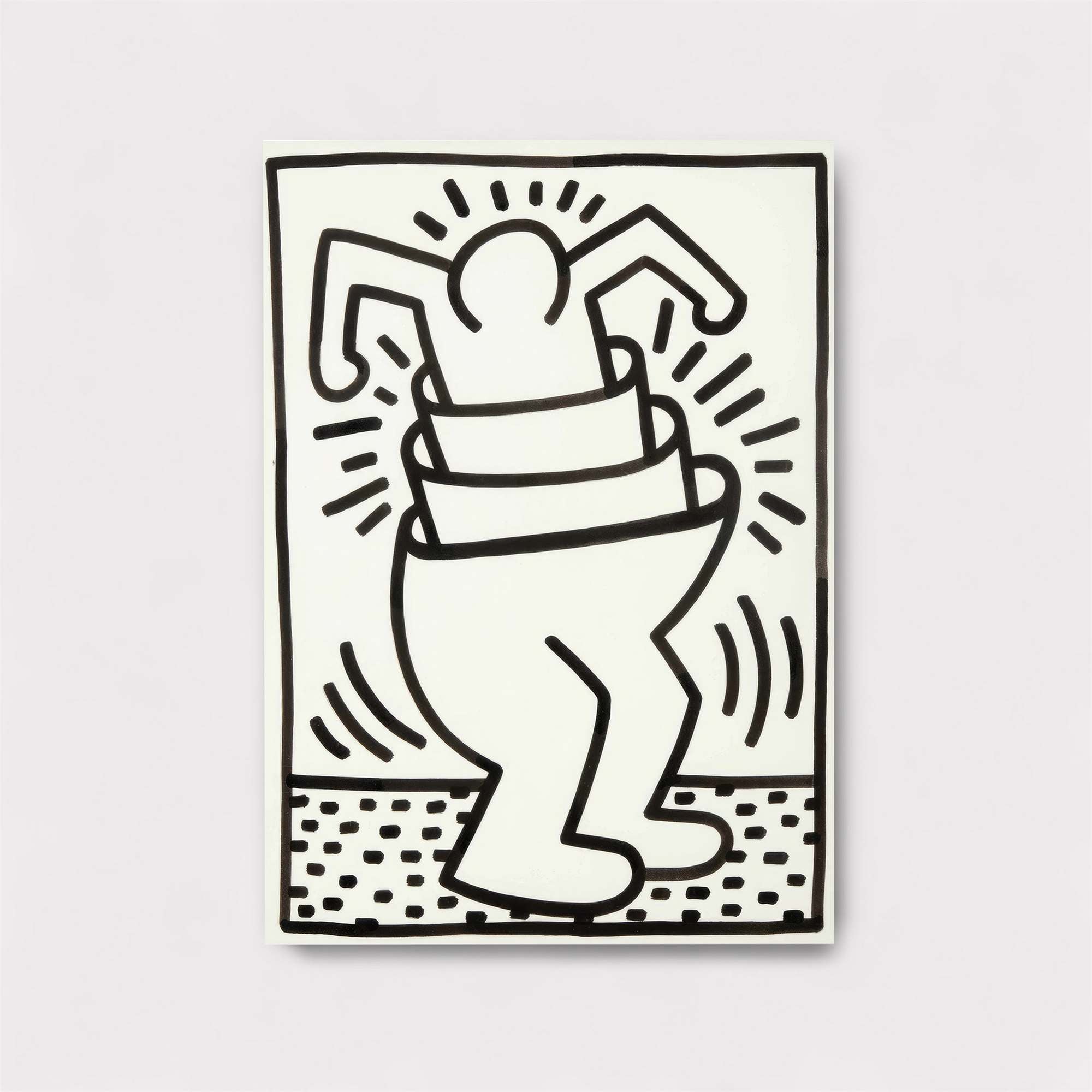 Haring Joy Safe Wall Magnetic / M