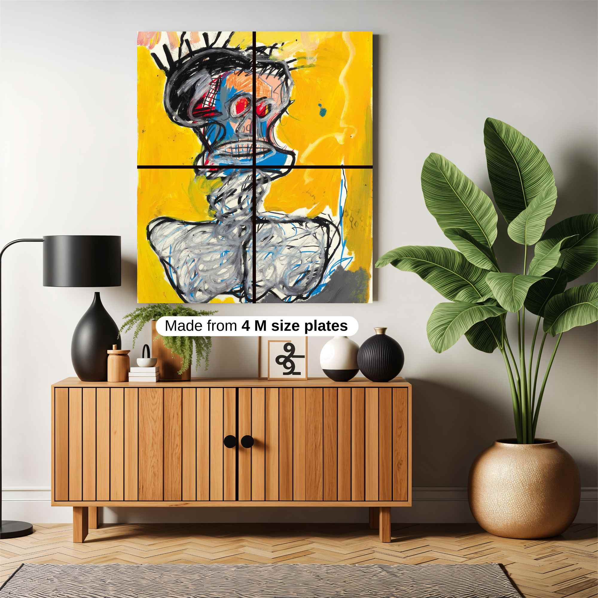 Skull Whimsy Safe Wall Magnetic / M