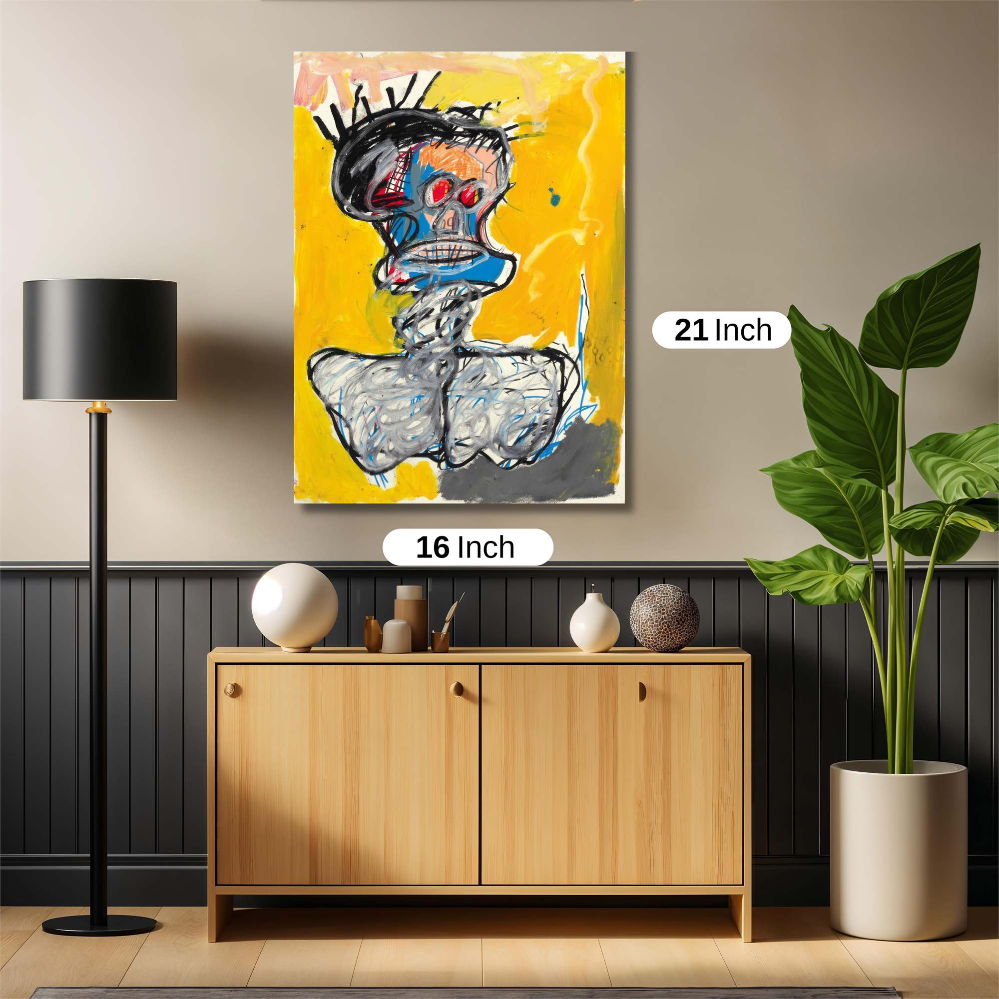 Skull Whimsy Safe Wall Magnetic / M