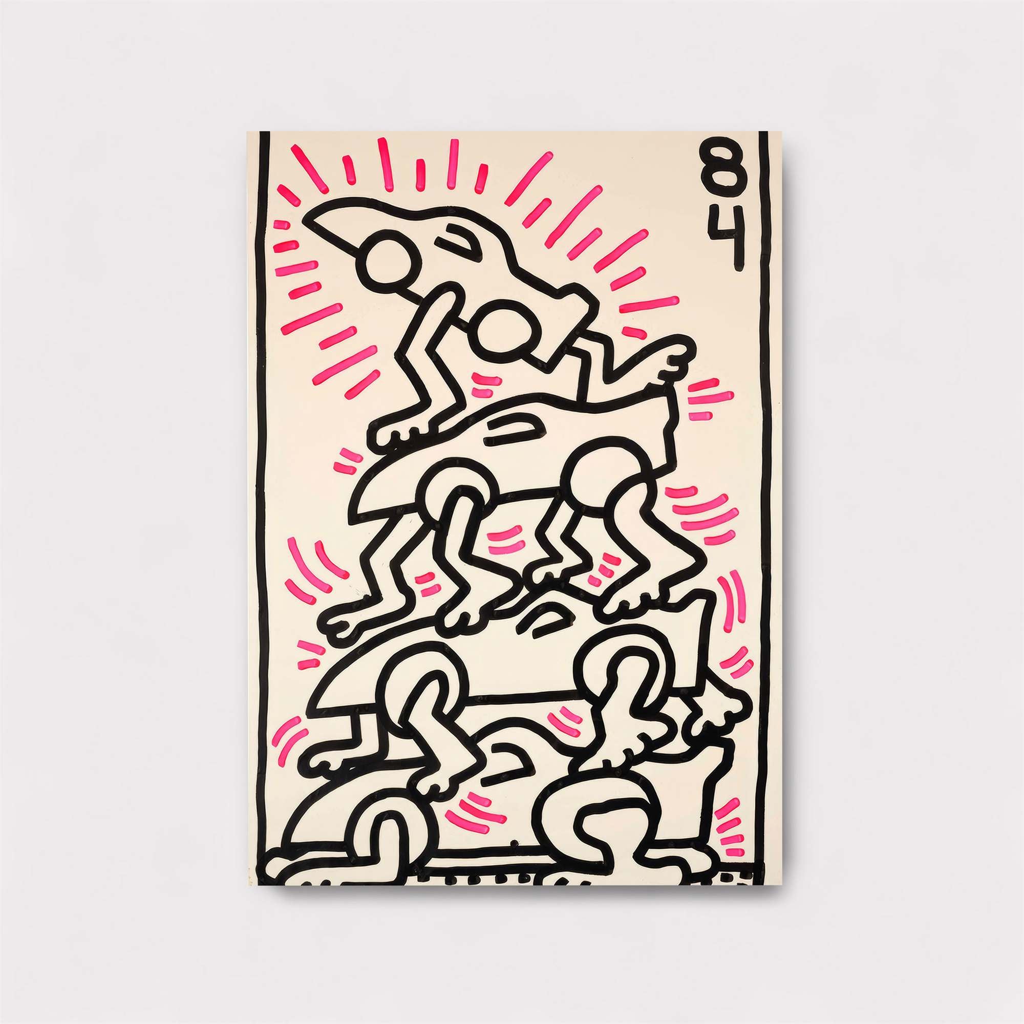 Haring Euphoria Safe Wall Magnetic / M