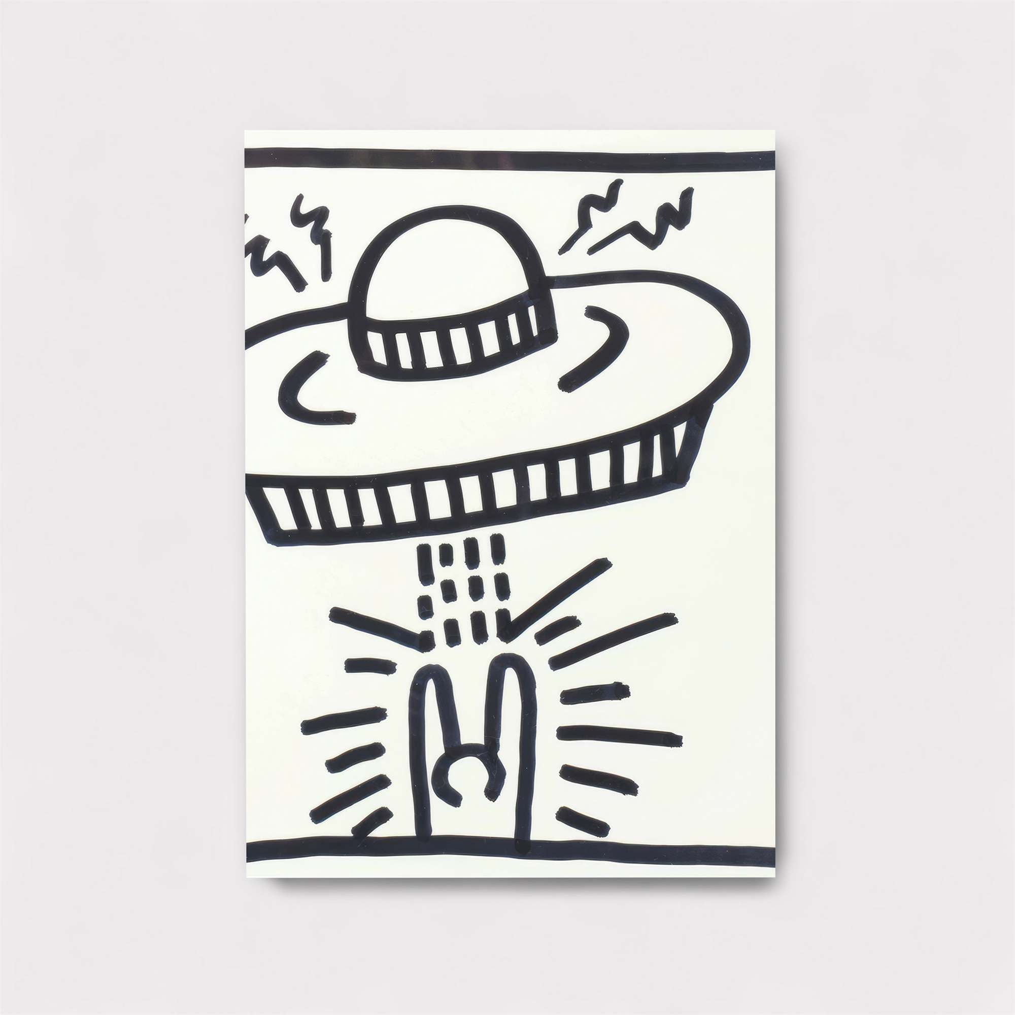 Alien Abduction Safe Wall Magnetic / M