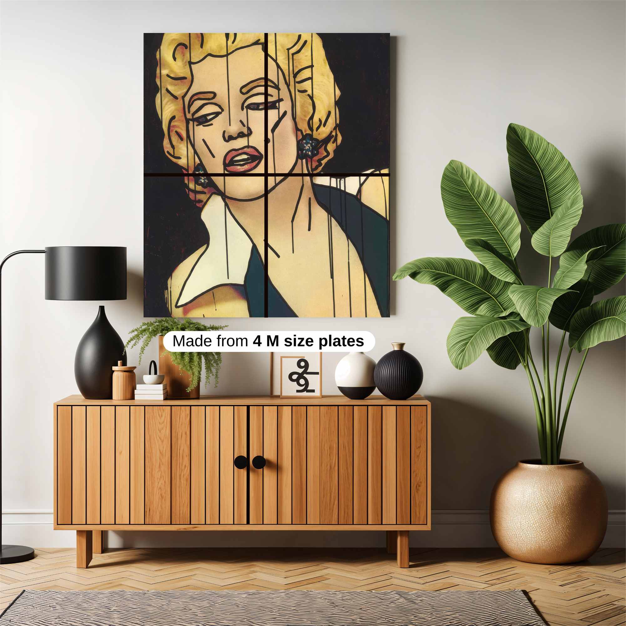Marilyn Melancholy Safe Wall Magnetic / M