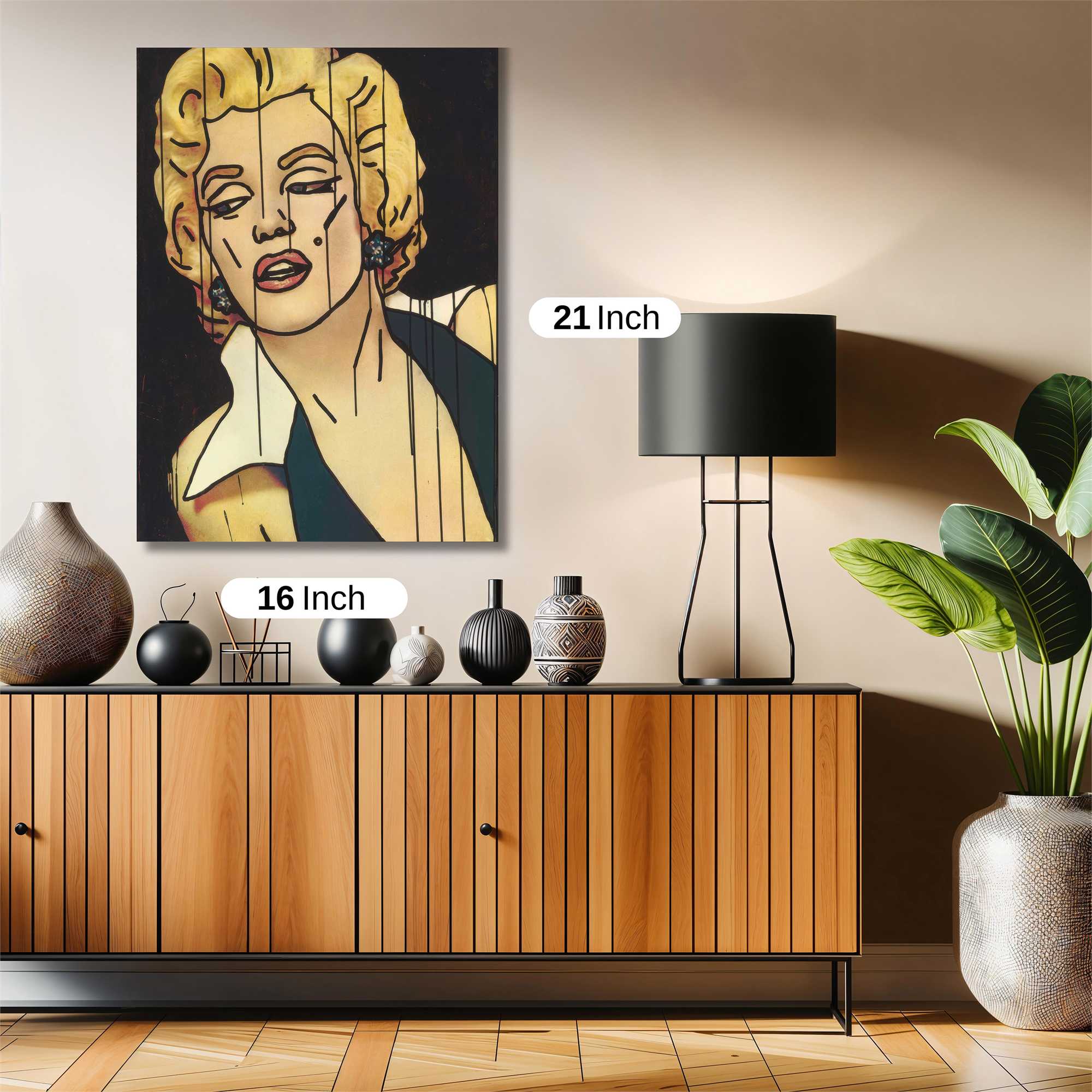 Marilyn Melancholy Safe Wall Magnetic / M