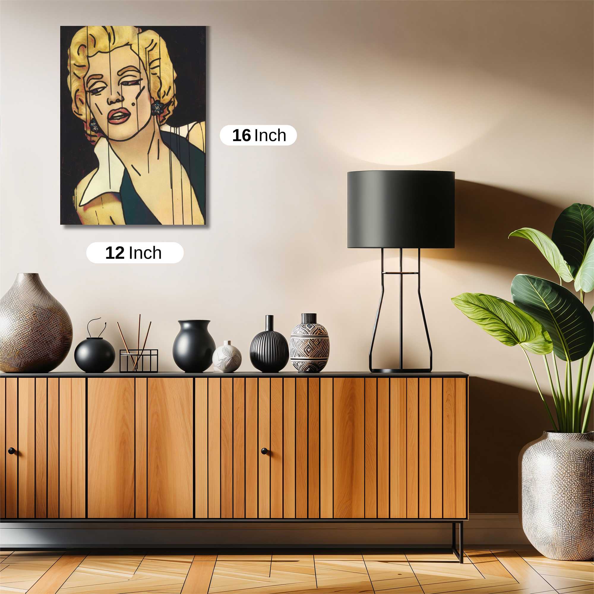 Marilyn Melancholy Safe Wall Magnetic / M