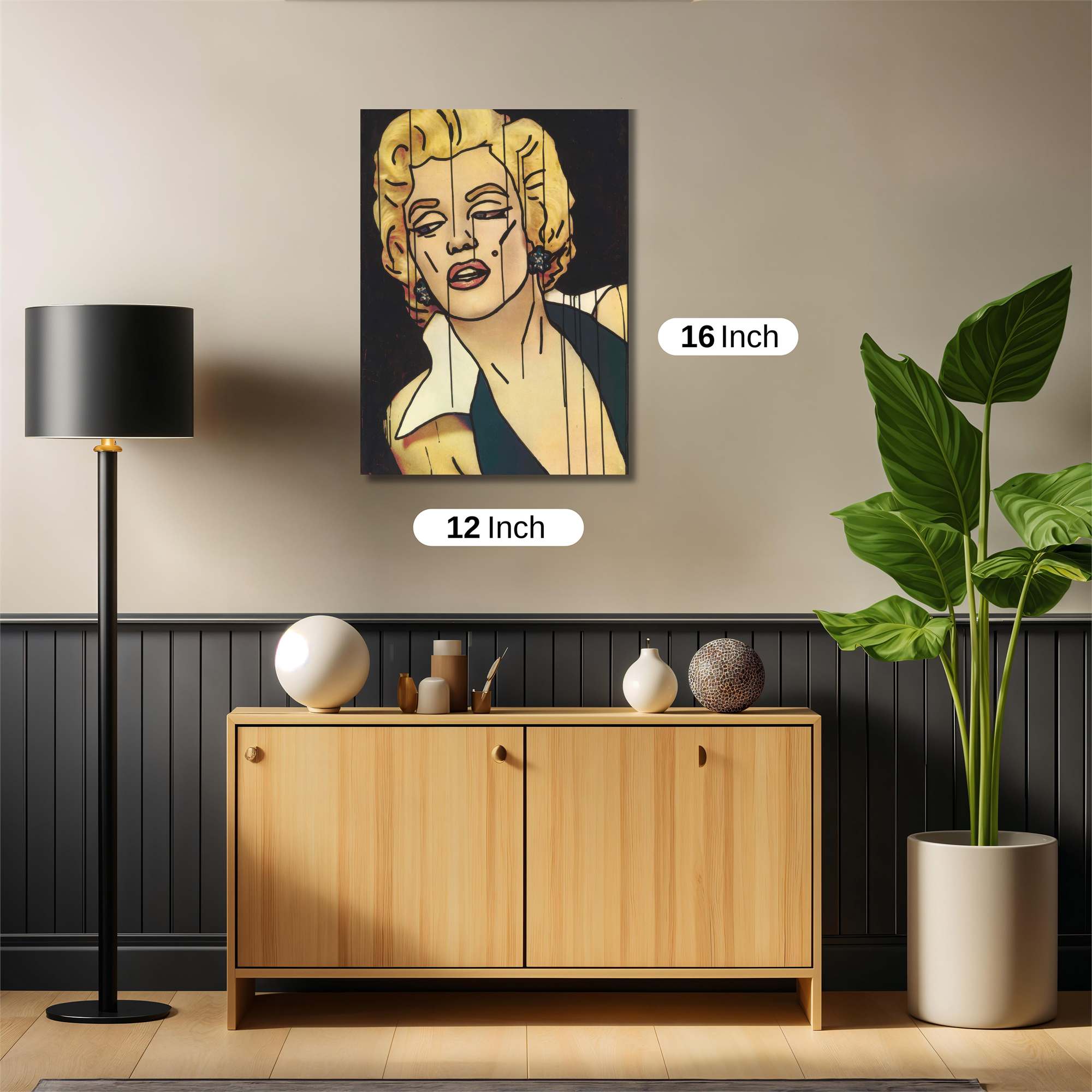 Marilyn Melancholy Safe Wall Magnetic / M