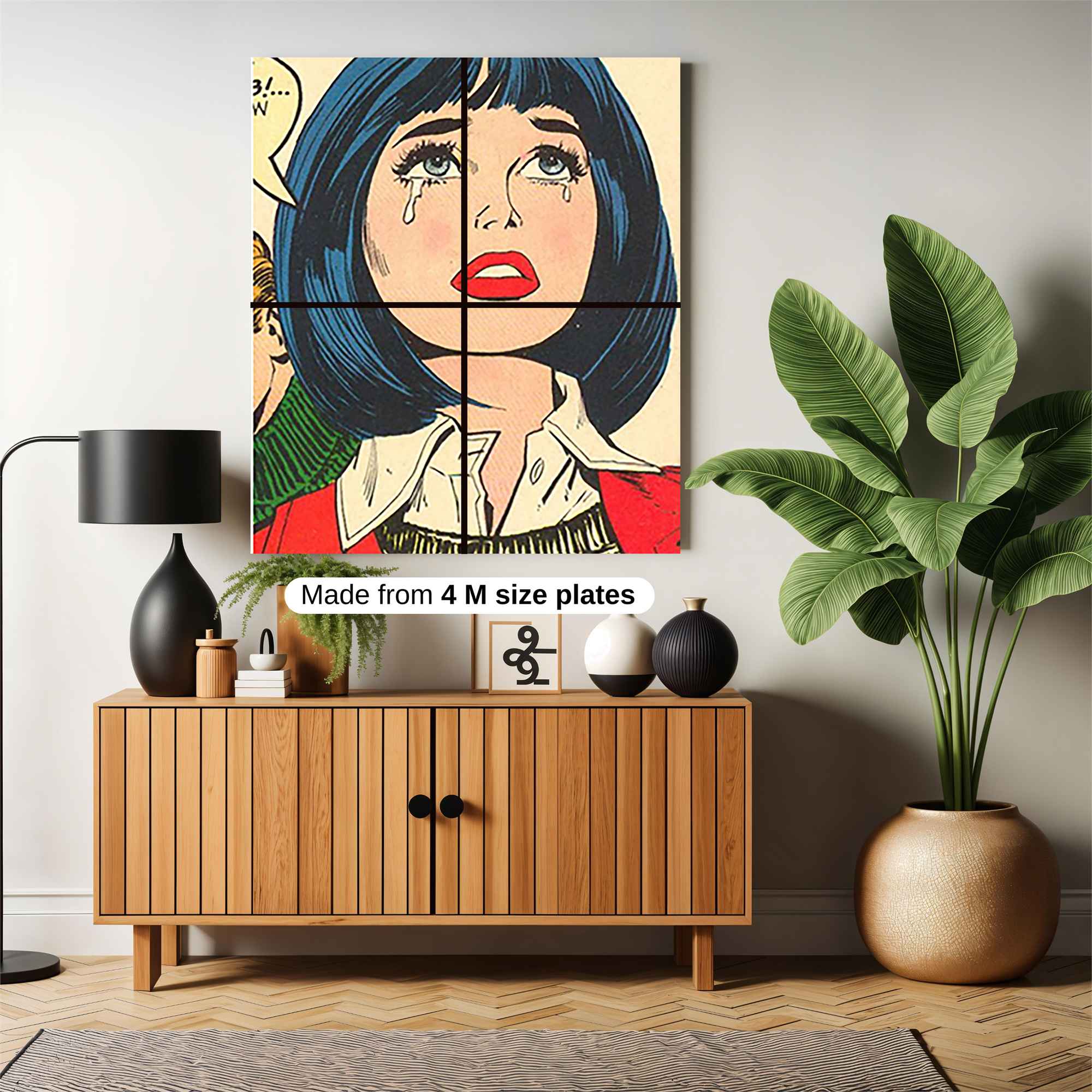 Betty Blues Safe Wall Magnetic / M