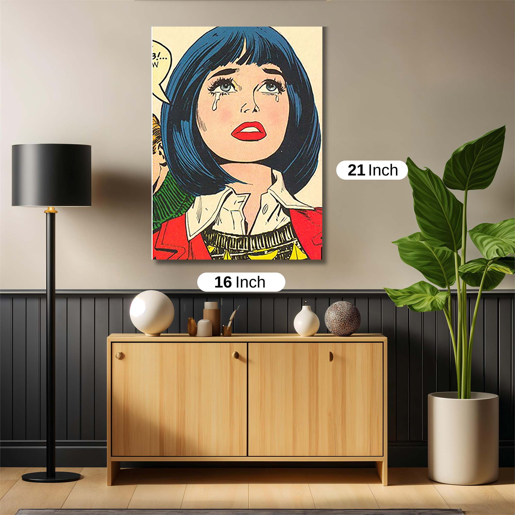 Betty Blues Safe Wall Magnetic / M