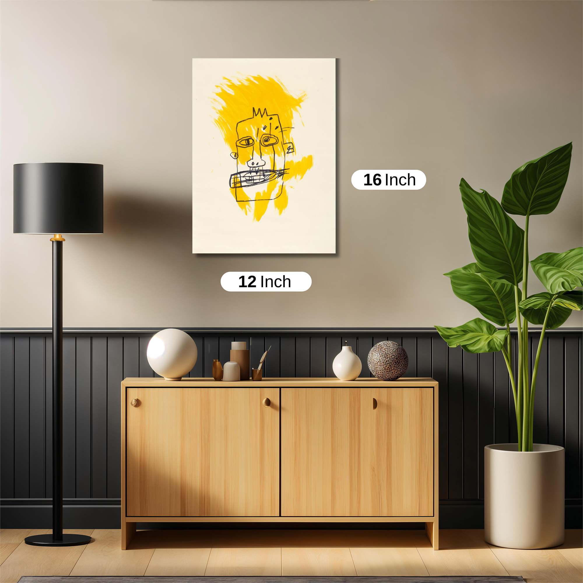 Face Whimsy Safe Wall Magnetic / M