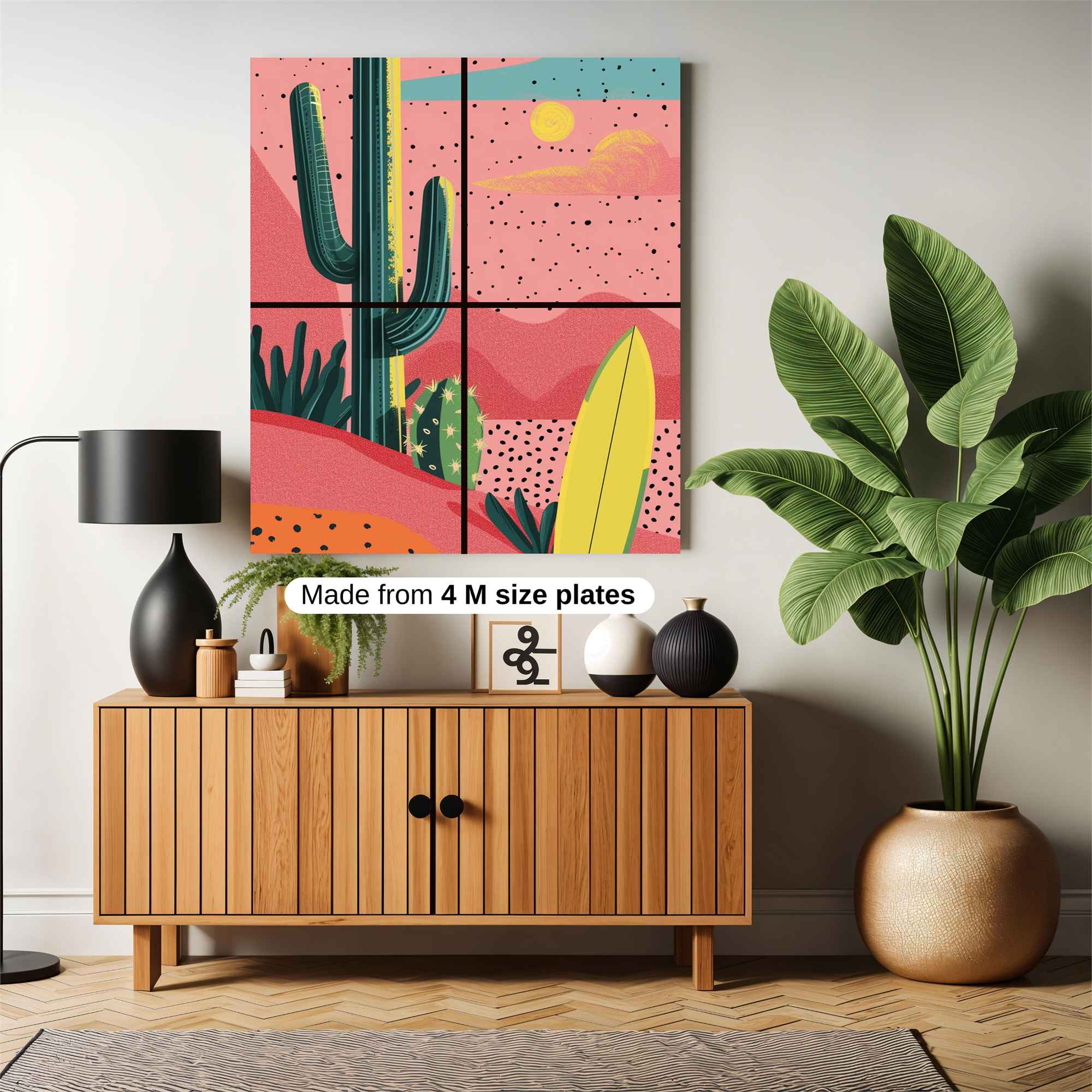 Cactus Serenity Safe Wall Magnetic / M