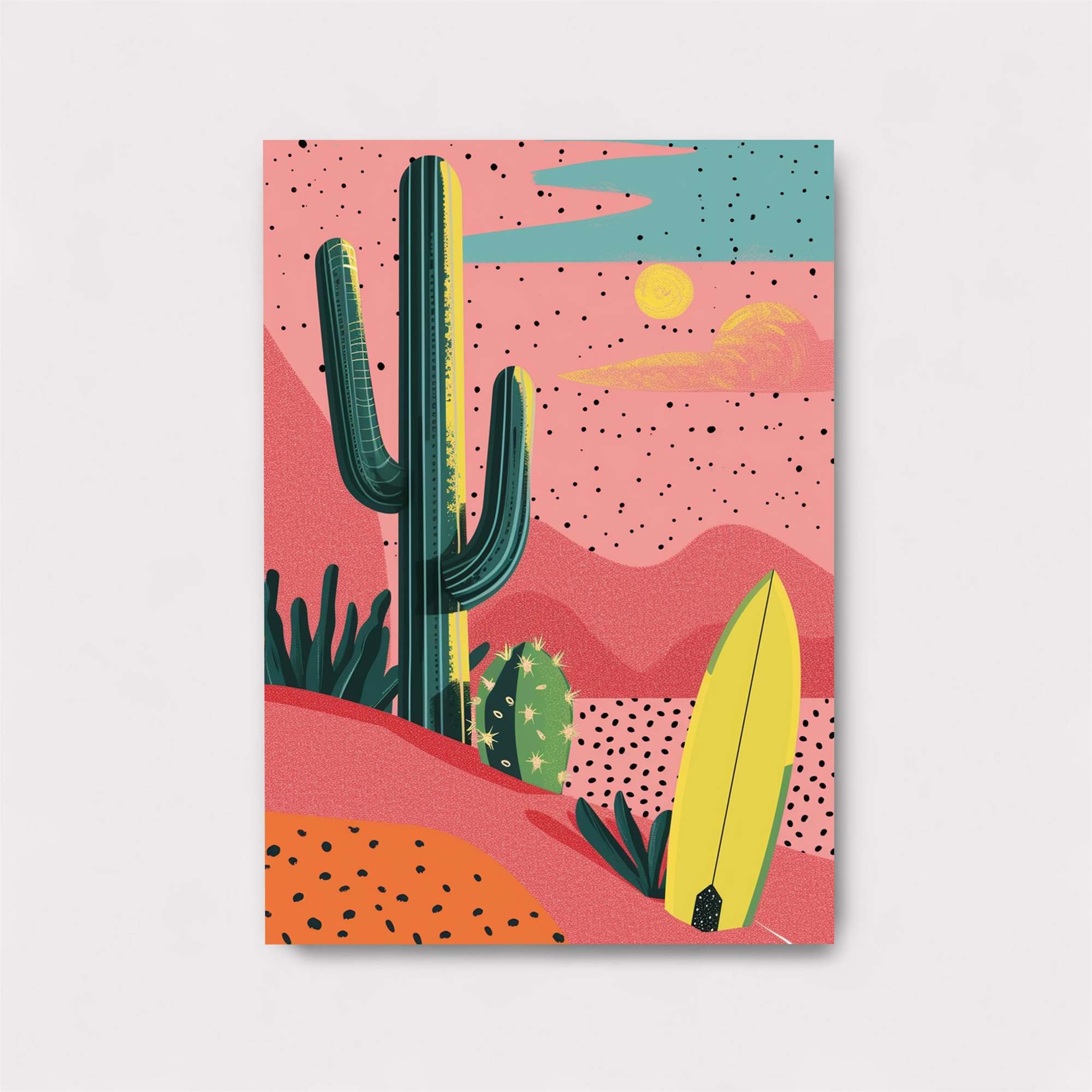 Cactus Serenity Safe Wall Magnetic / M