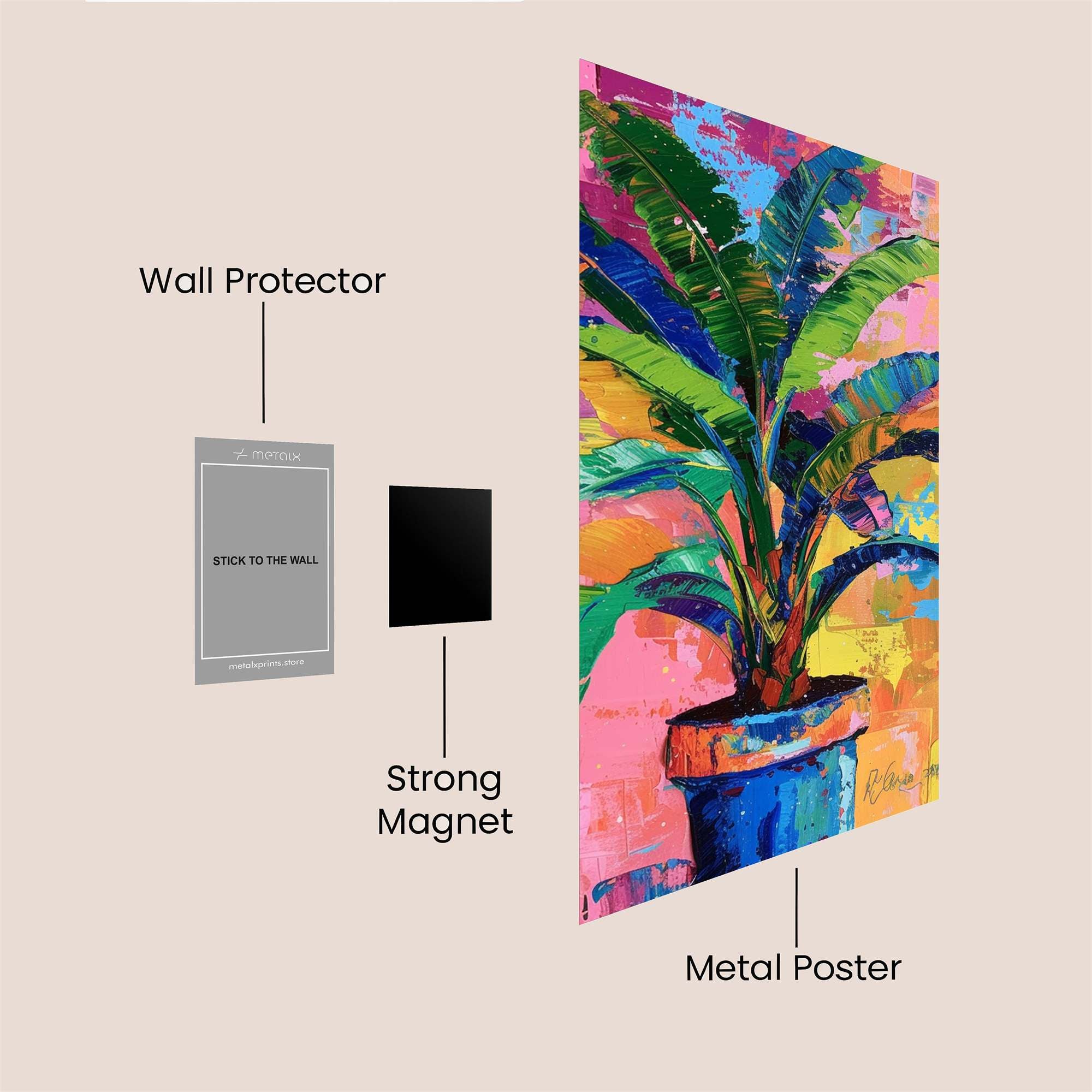 Palm Bliss Safe Wall Magnetic / M