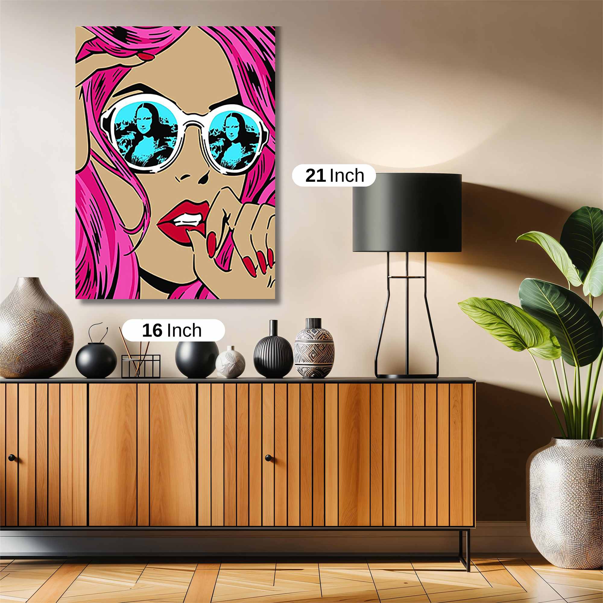 Mona Pop Safe Wall Magnetic / M