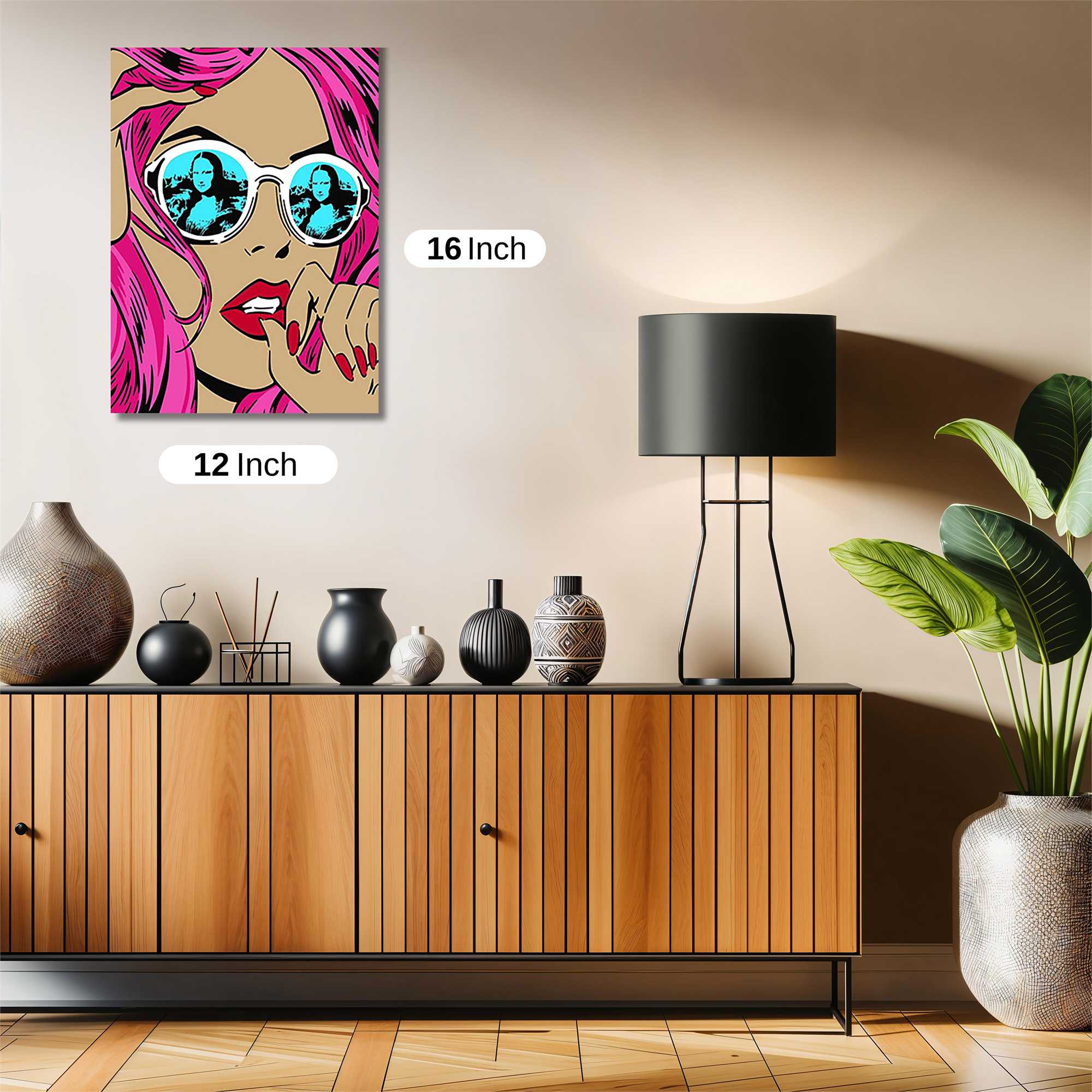 Mona Pop Safe Wall Magnetic / M