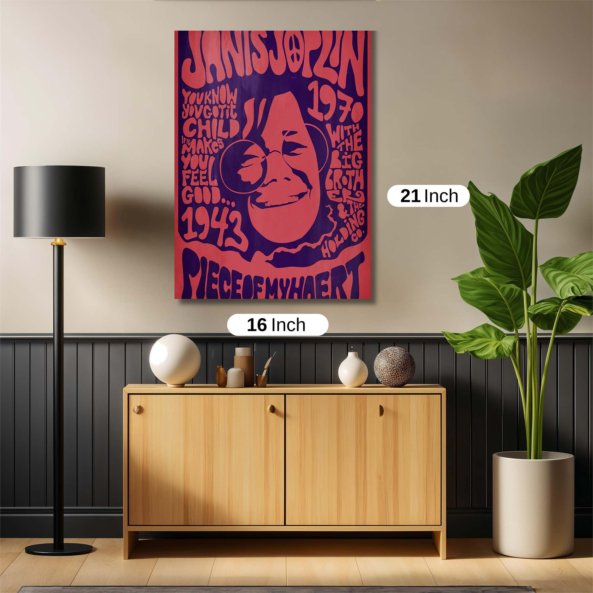 Janis Joyful Safe Wall Magnetic / M