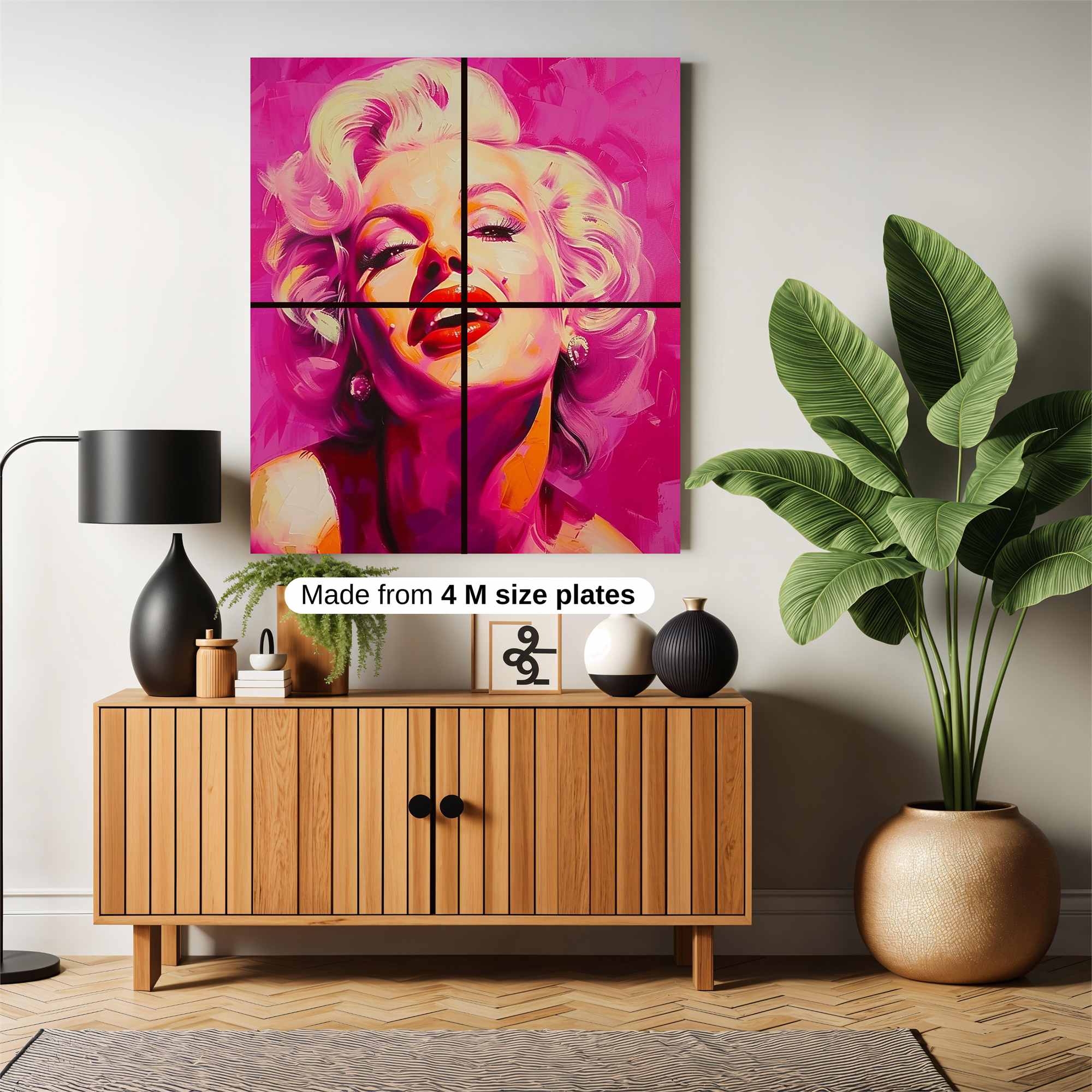 Marilyn Vibrant Safe Wall Magnetic / M