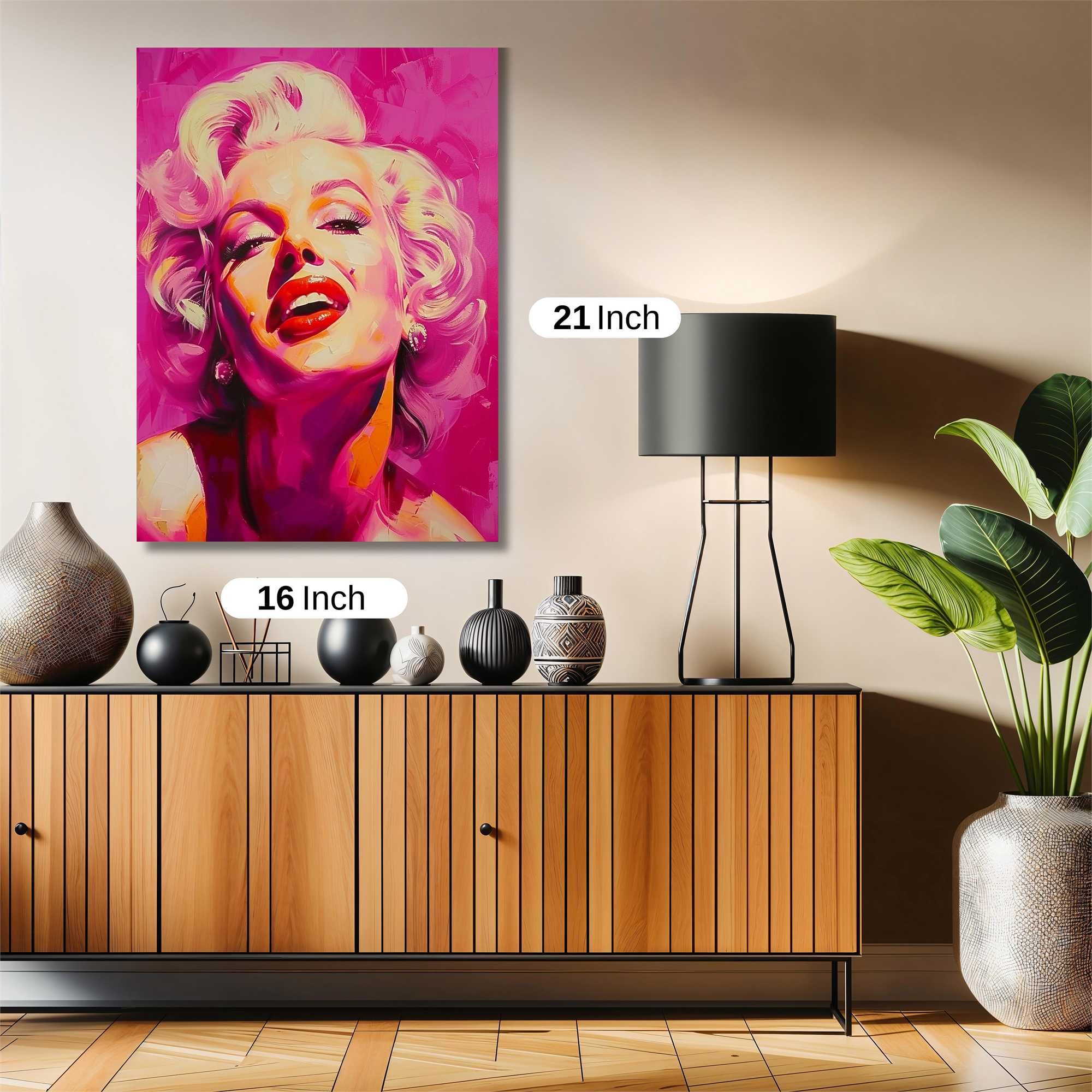 Marilyn Vibrant Safe Wall Magnetic / M