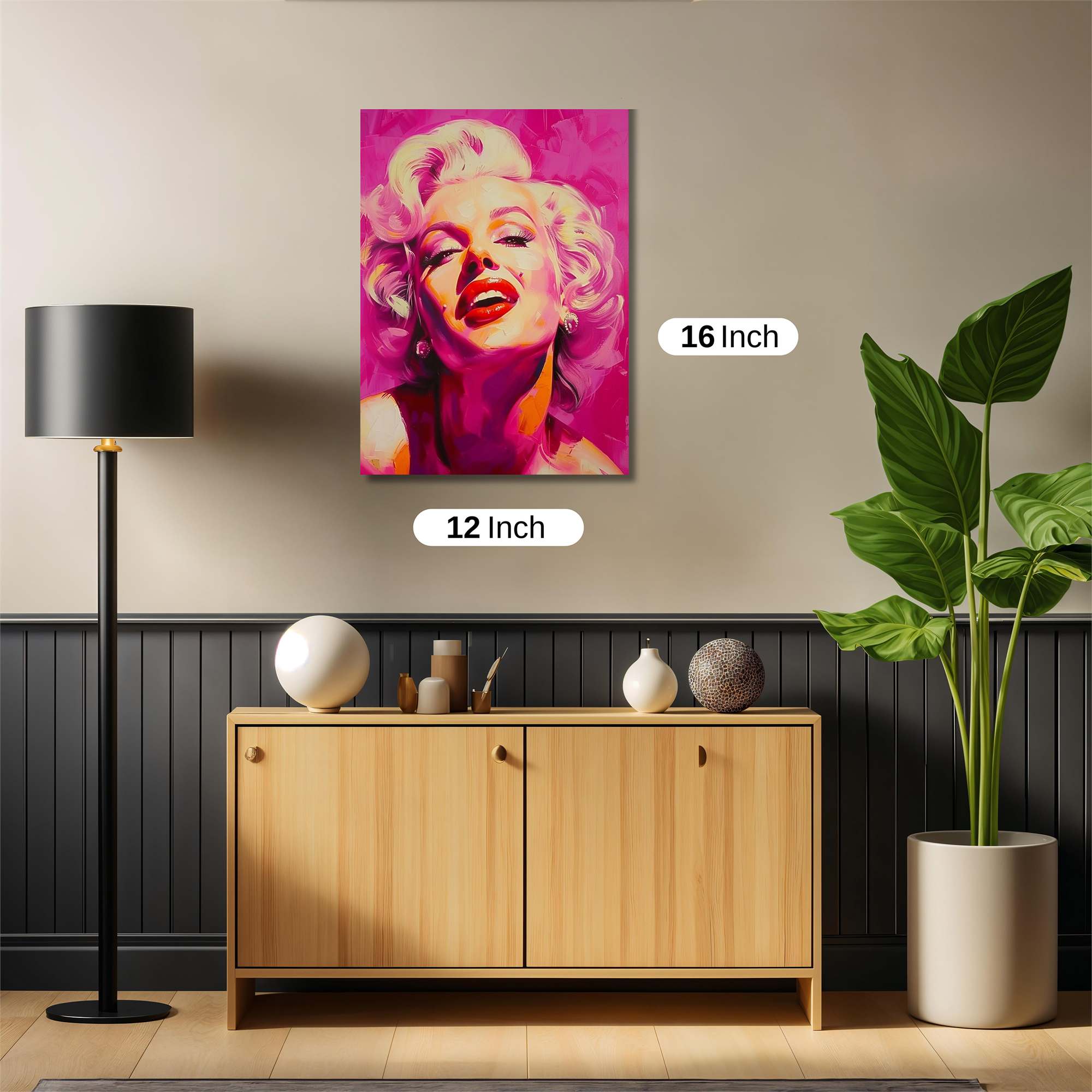 Marilyn Vibrant Safe Wall Magnetic / M