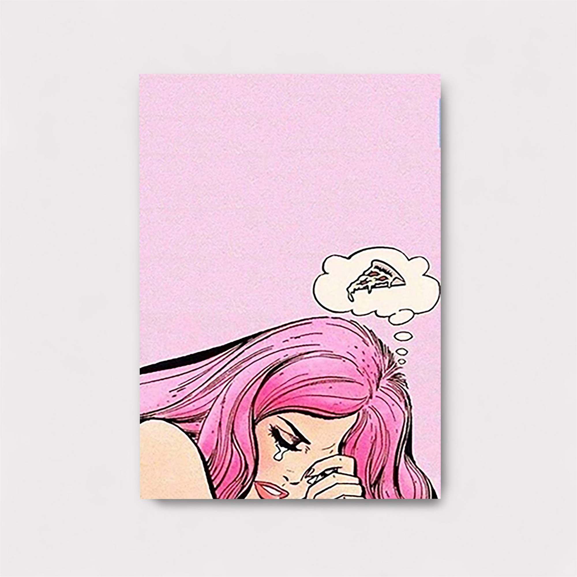 Pizza Craving Safe Wall Magnetic / M