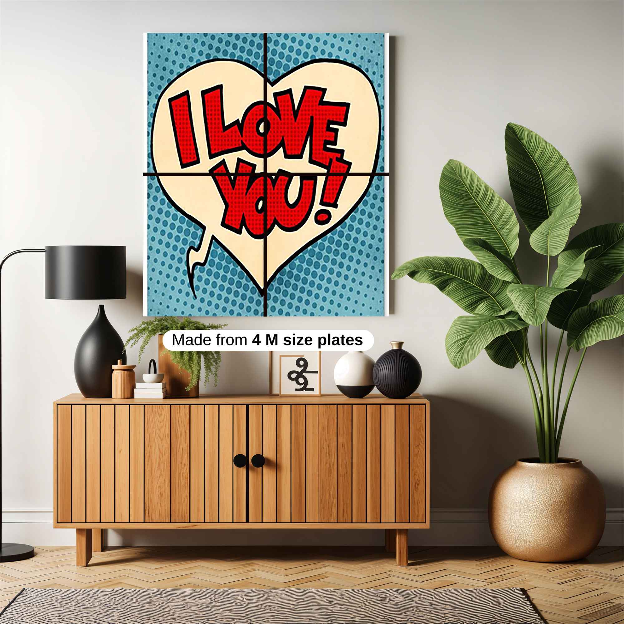 Love Burst Safe Wall Magnetic / M