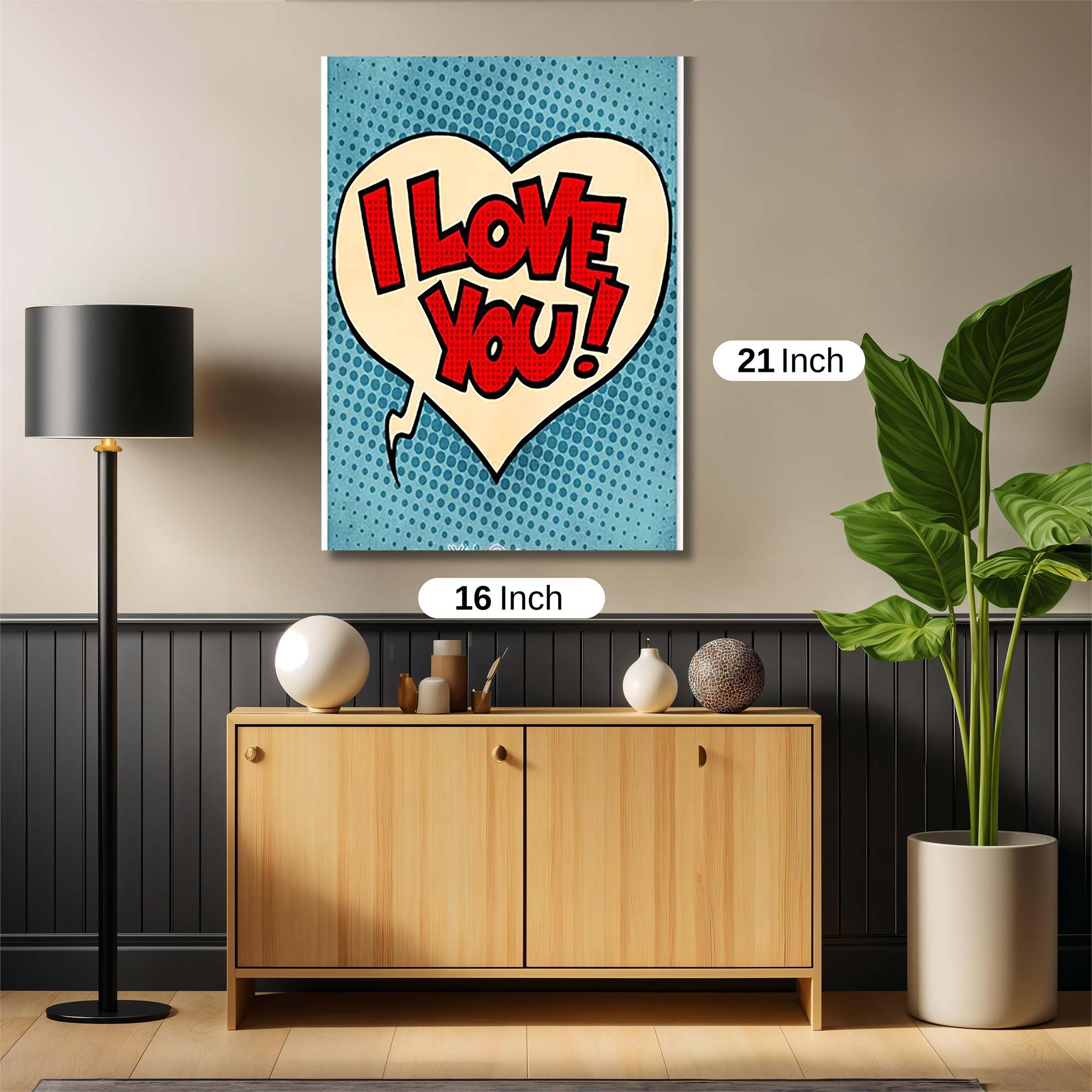 Love Burst Safe Wall Magnetic / M