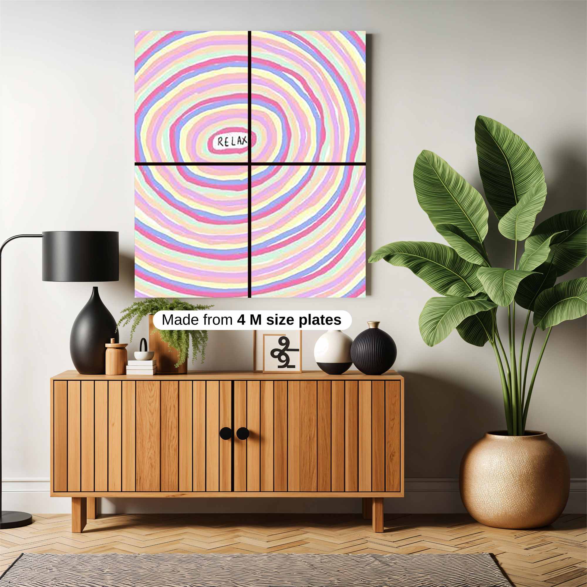 Relaxation Ripple Safe Wall Magnetic / M