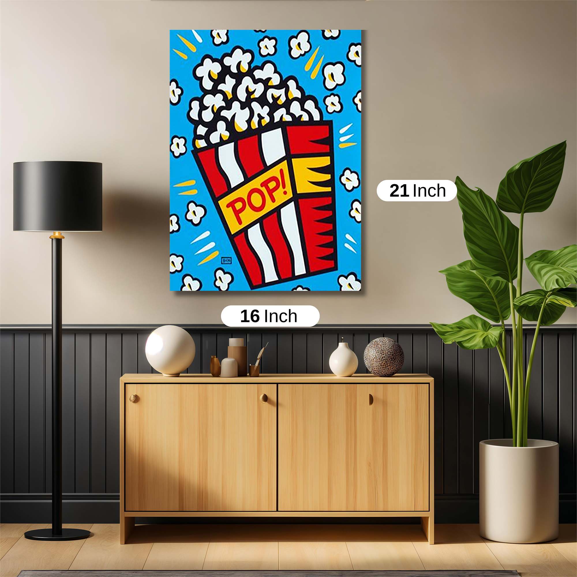 Popcorn Joy Safe Wall Magnetic / M