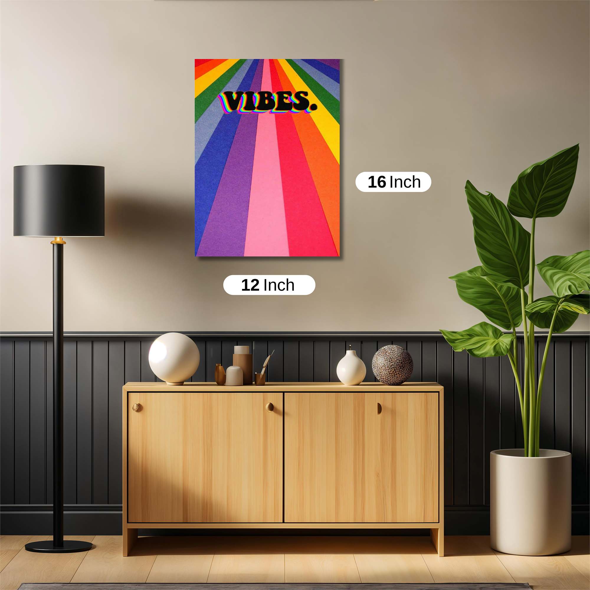 Rainbow Radiance Safe Wall Magnetic / M