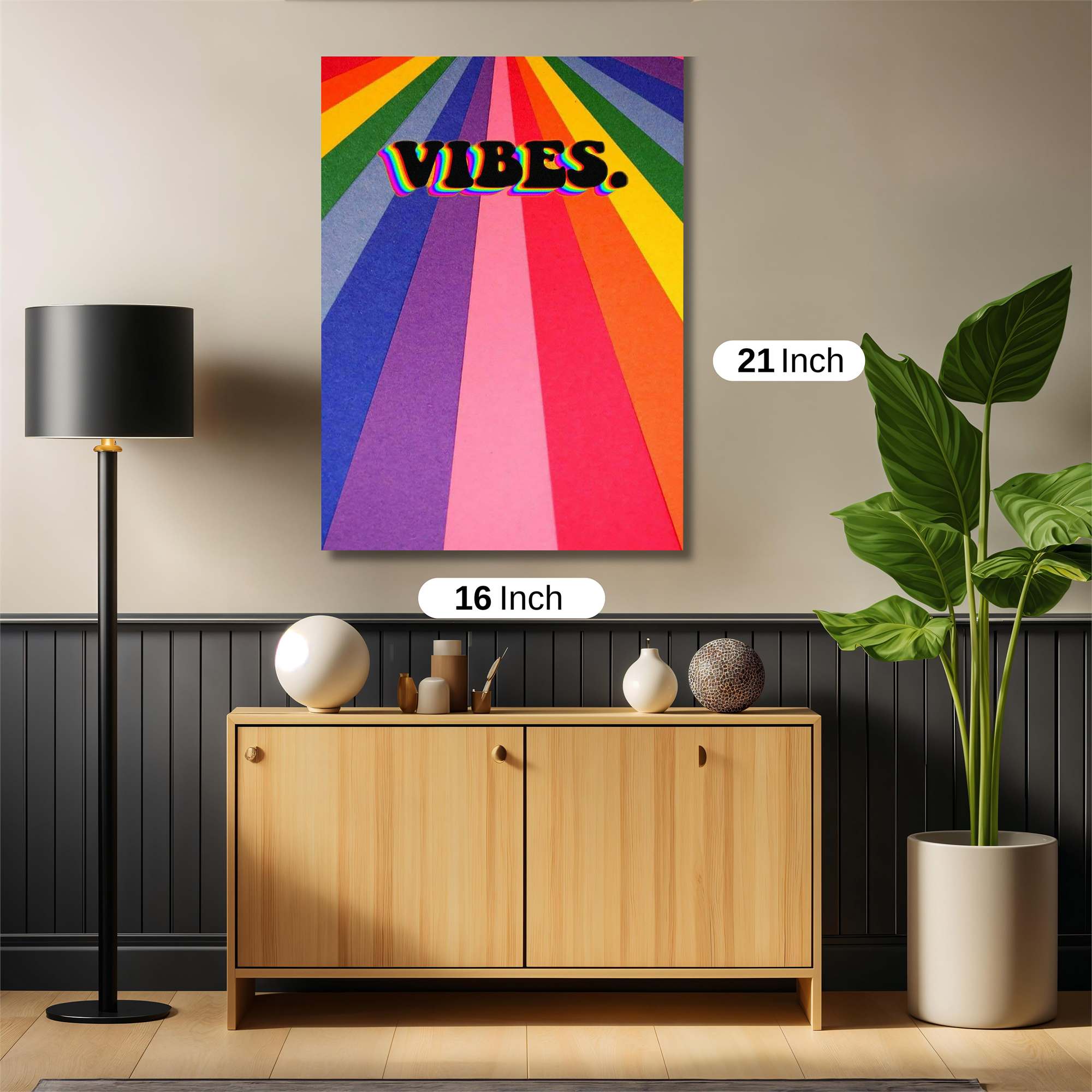 Rainbow Radiance Safe Wall Magnetic / M
