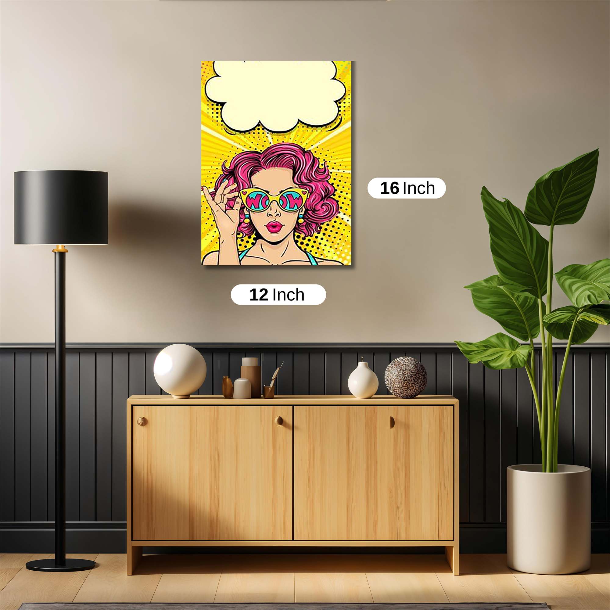 Pop Dazzle Safe Wall Magnetic / M