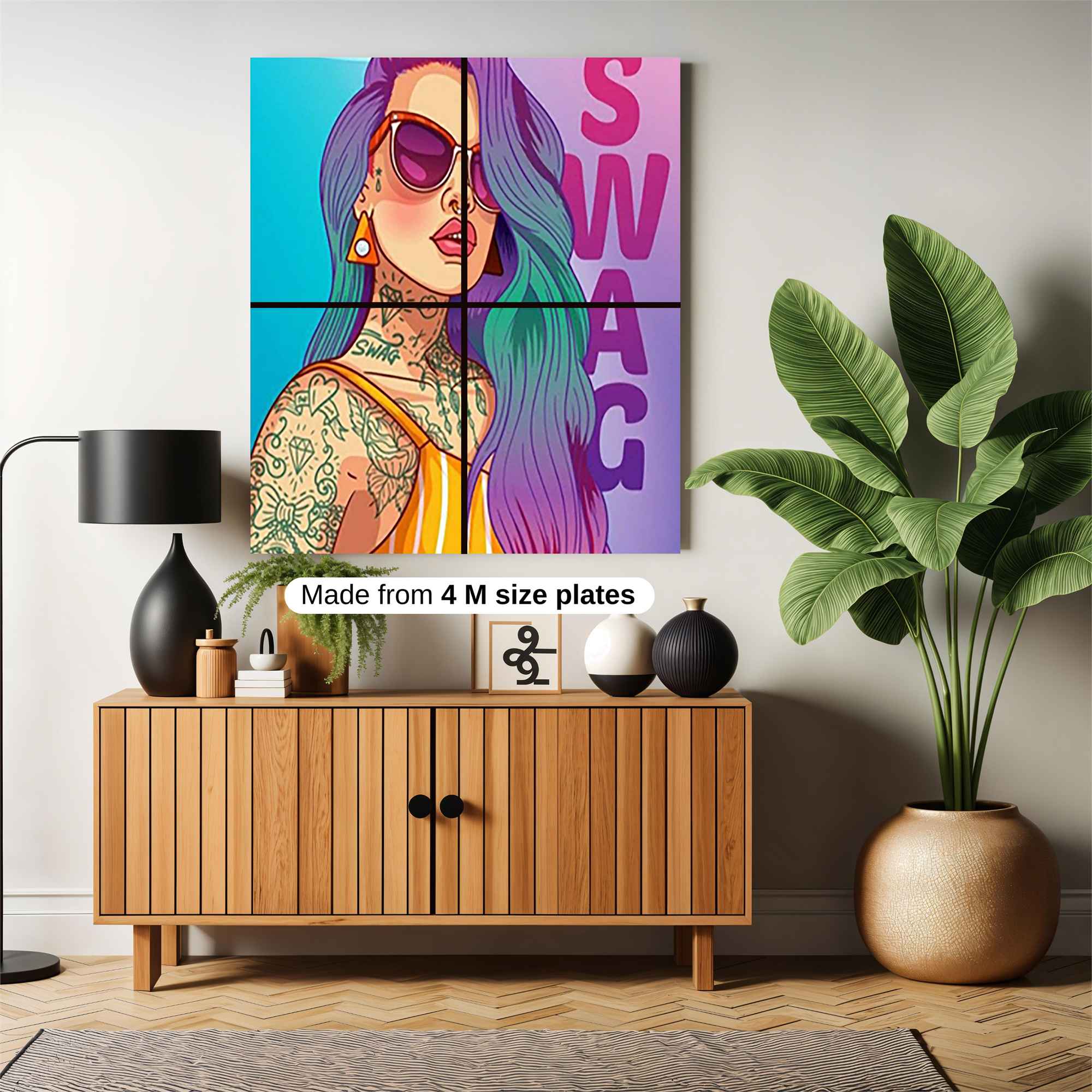 Swag Vibe Safe Wall Magnetic / M