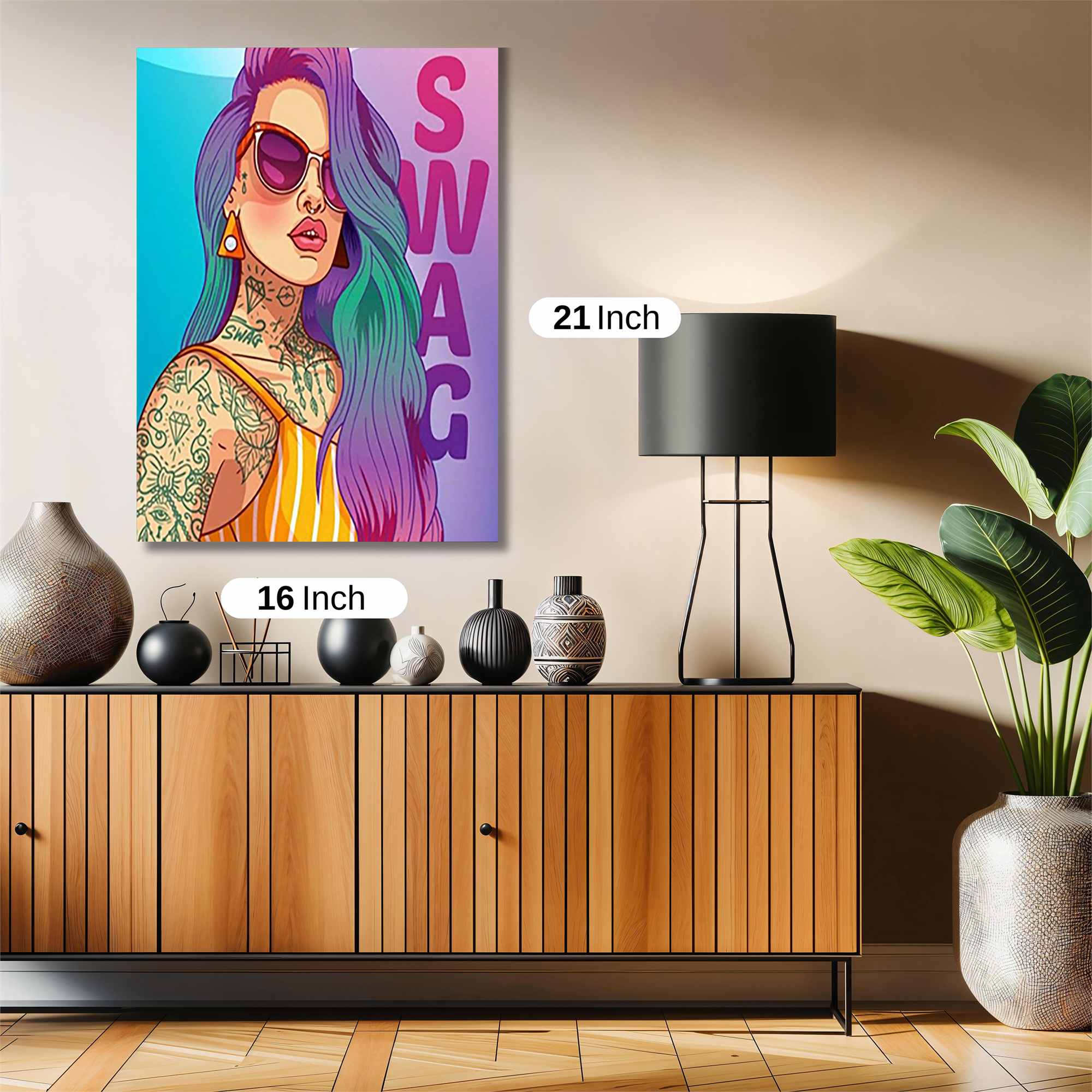 Swag Vibe Safe Wall Magnetic / M