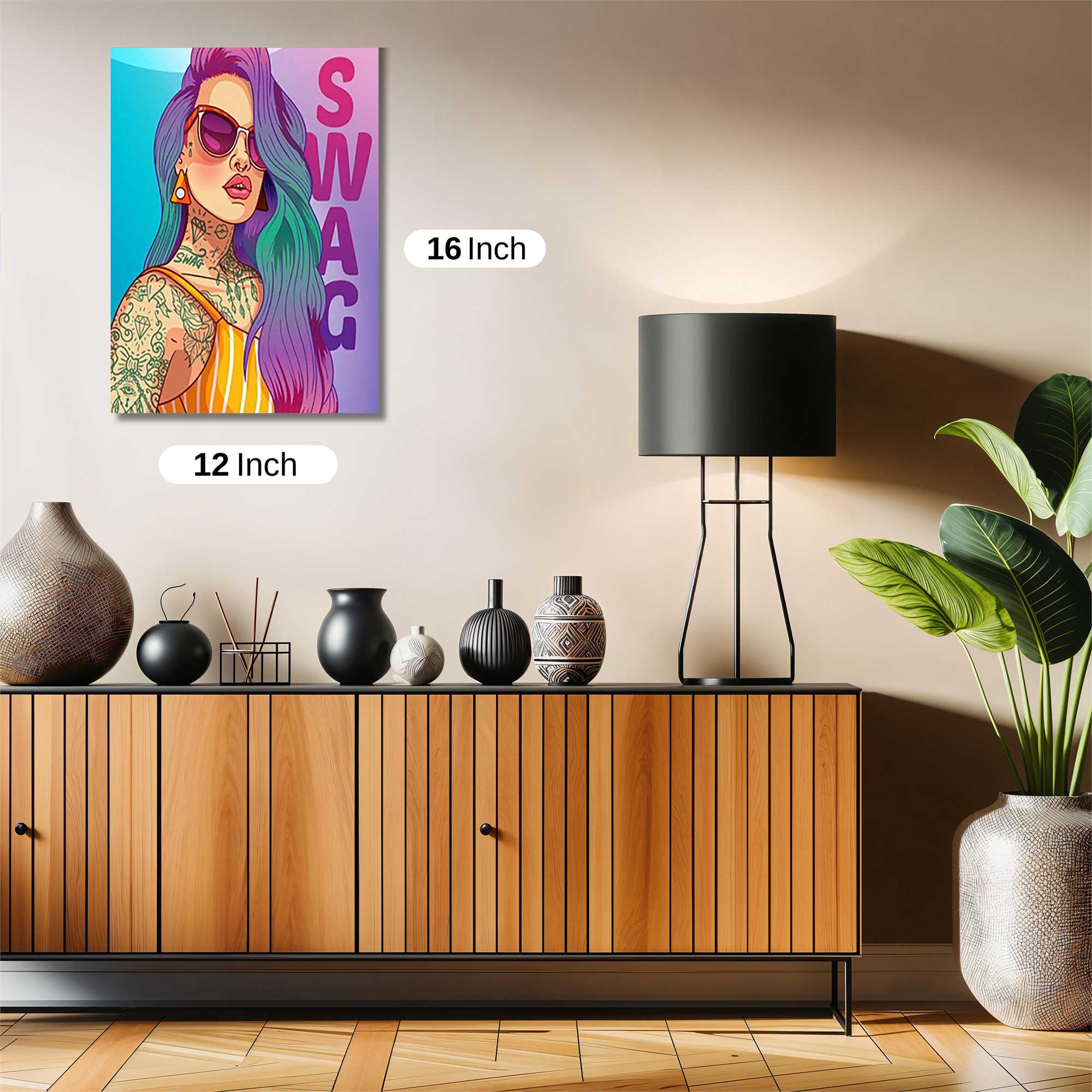 Swag Vibe Safe Wall Magnetic / M