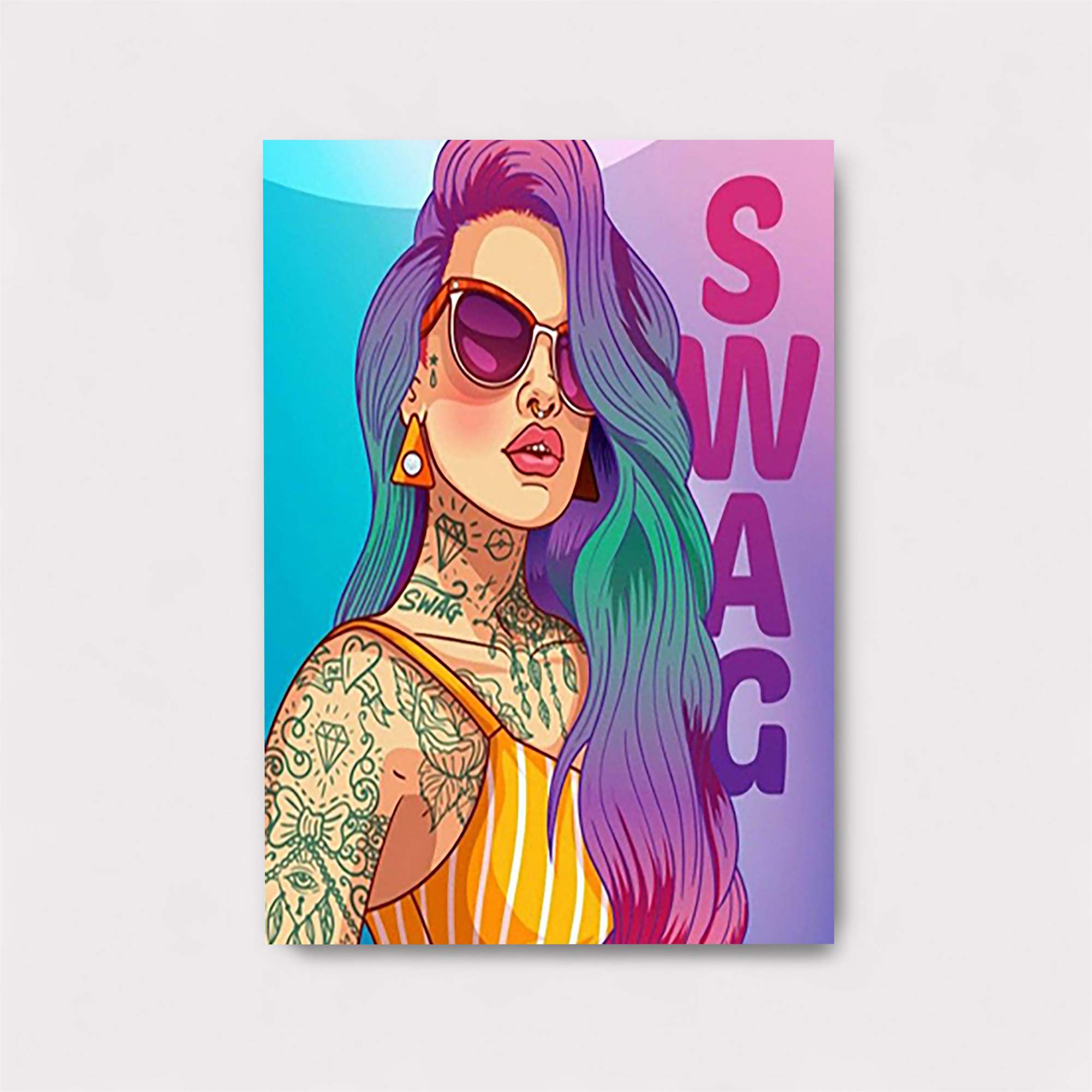 Swag Vibe Safe Wall Magnetic / M