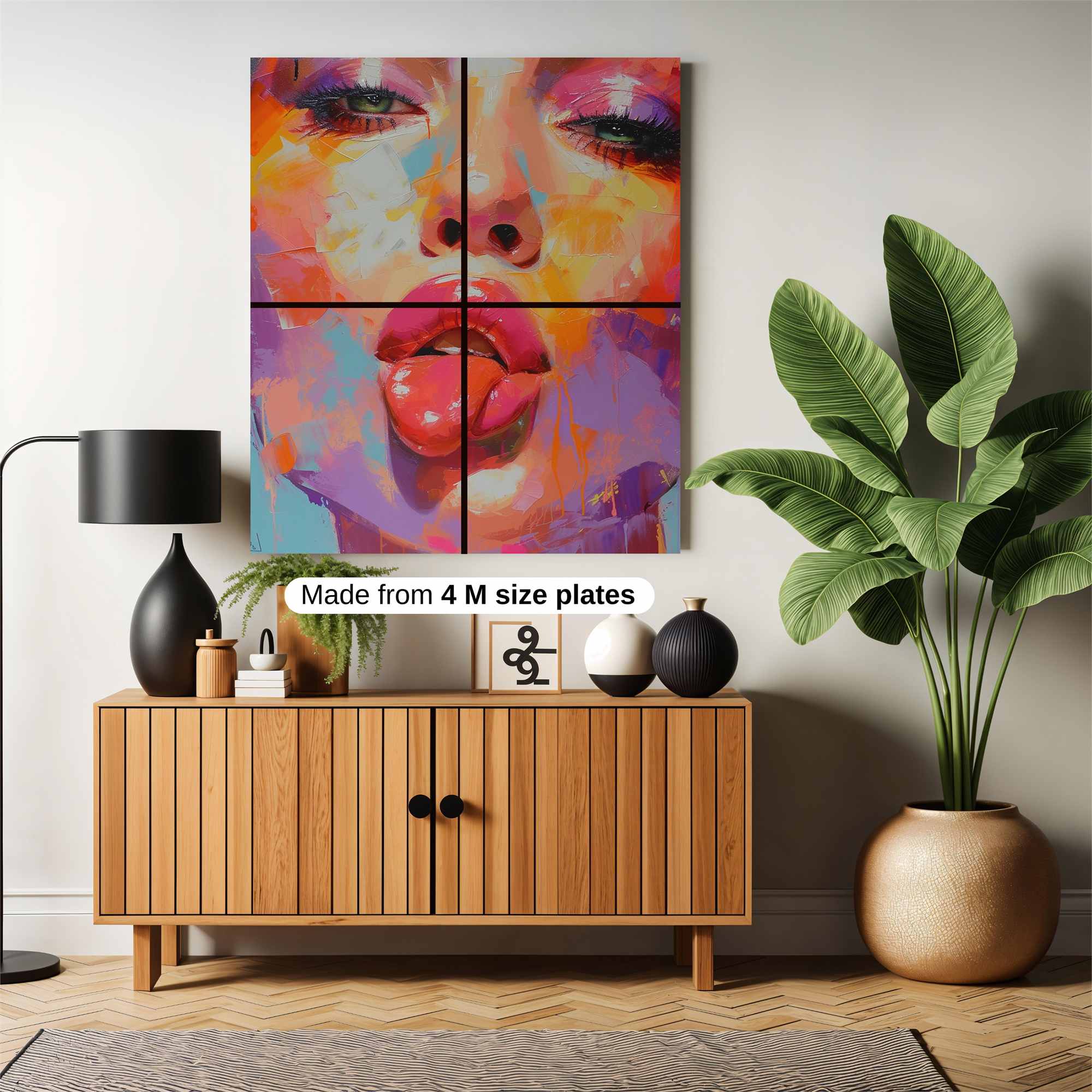 Tongue Playful Safe Wall Magnetic / M