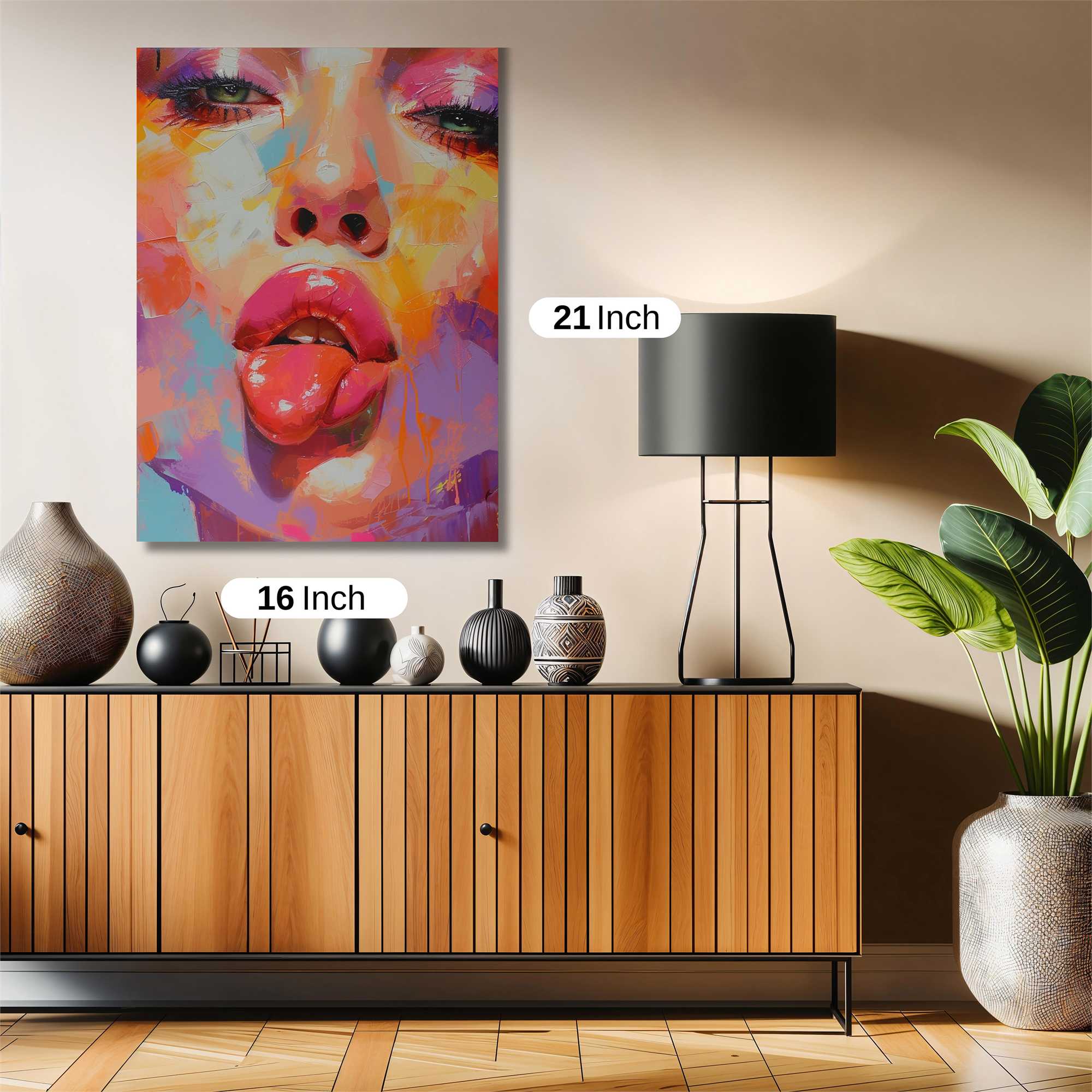 Tongue Playful Safe Wall Magnetic / M