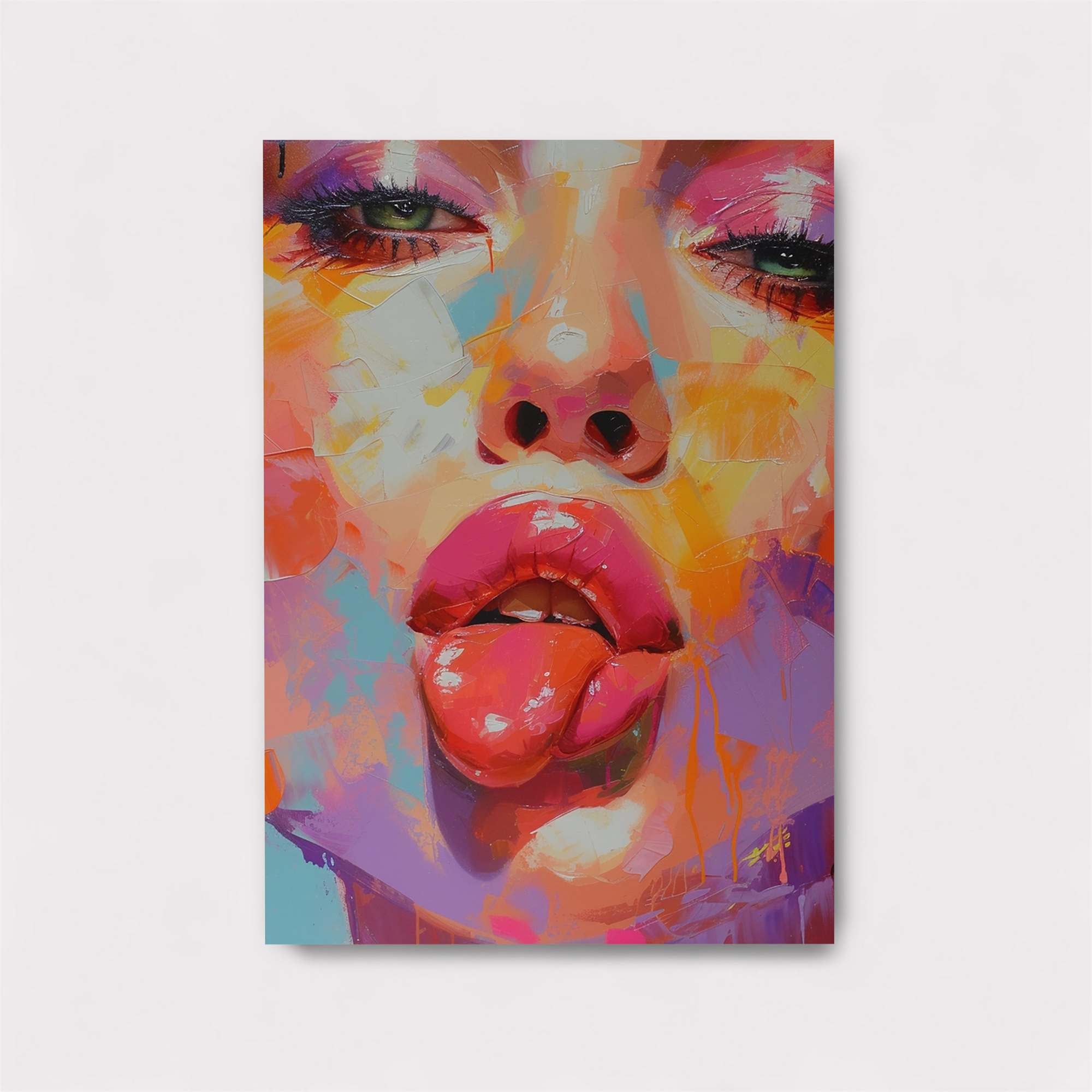 Tongue Playful Safe Wall Magnetic / M