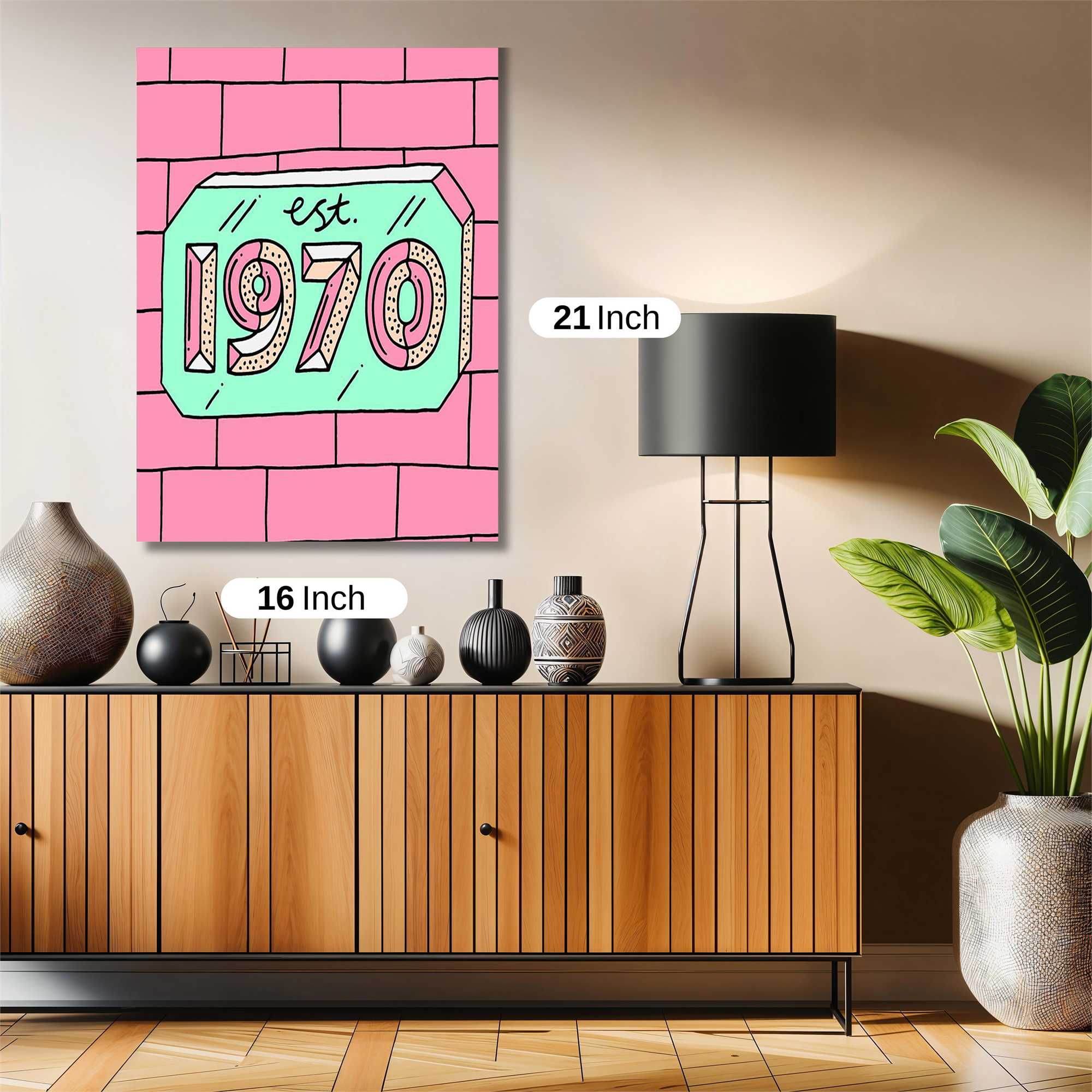 Seventies Whimsy Safe Wall Magnetic / M