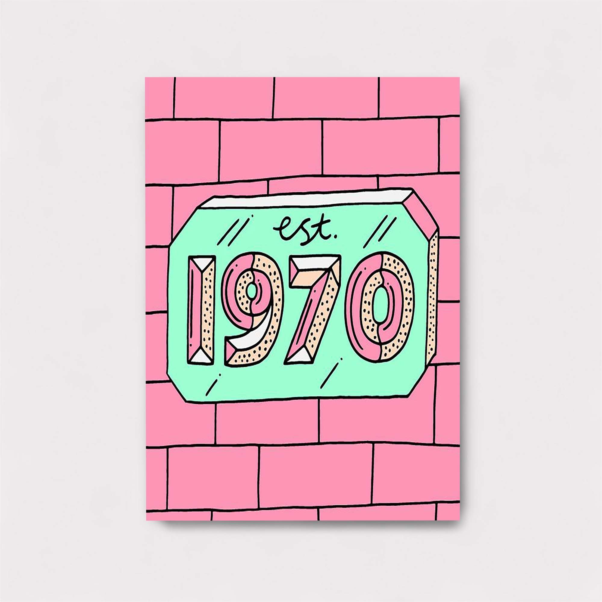 Seventies Whimsy Safe Wall Magnetic / M